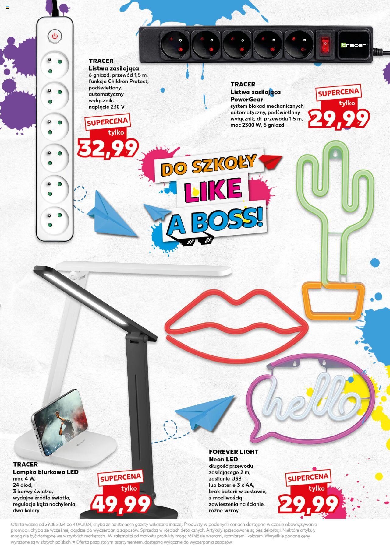 KAUFLAND Do Szkoły Like A Boss gazetka ważna od 29.08.2024 do 04.09.2024 strona 27