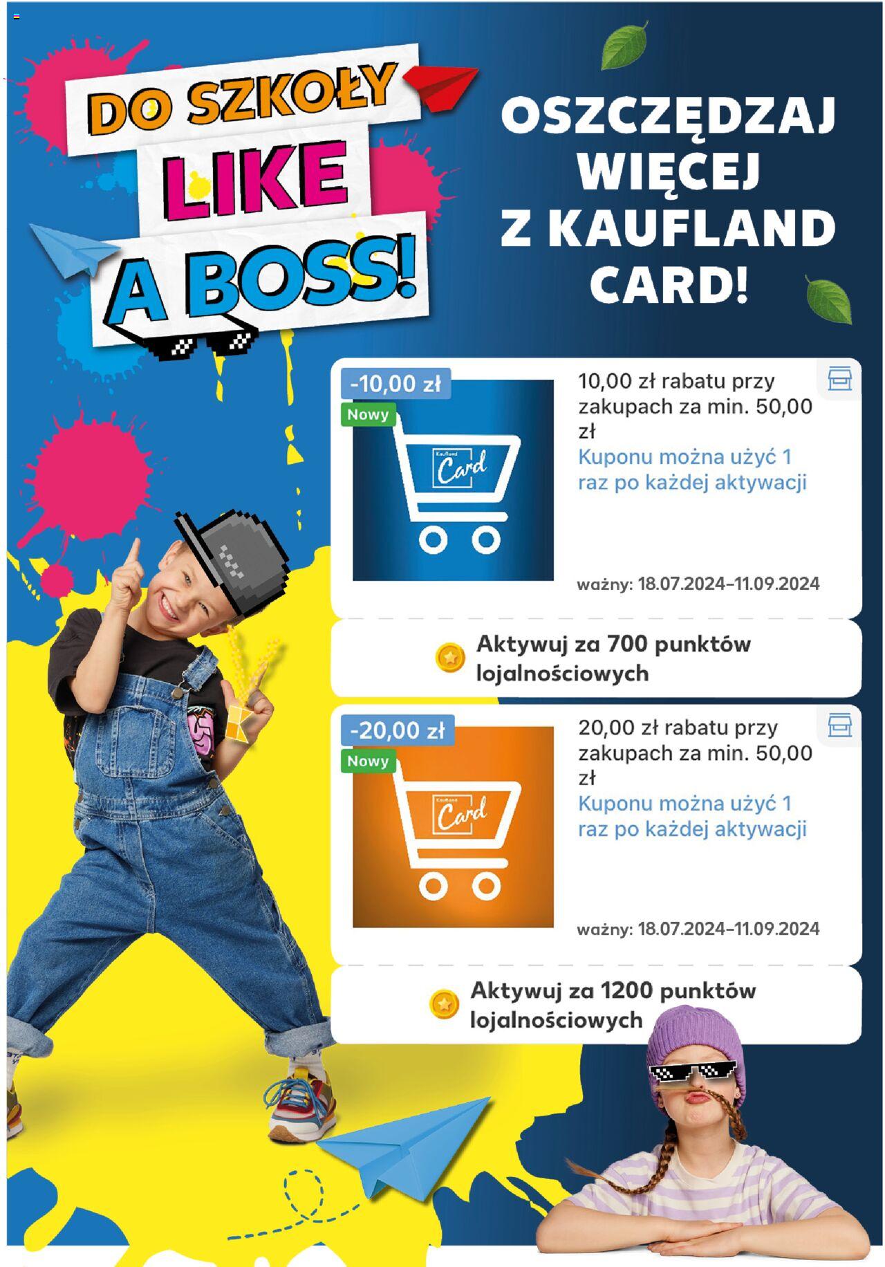 KAUFLAND Do Szkoły Like A Boss gazetka ważna od 29.08.2024 do 04.09.2024 strona 6