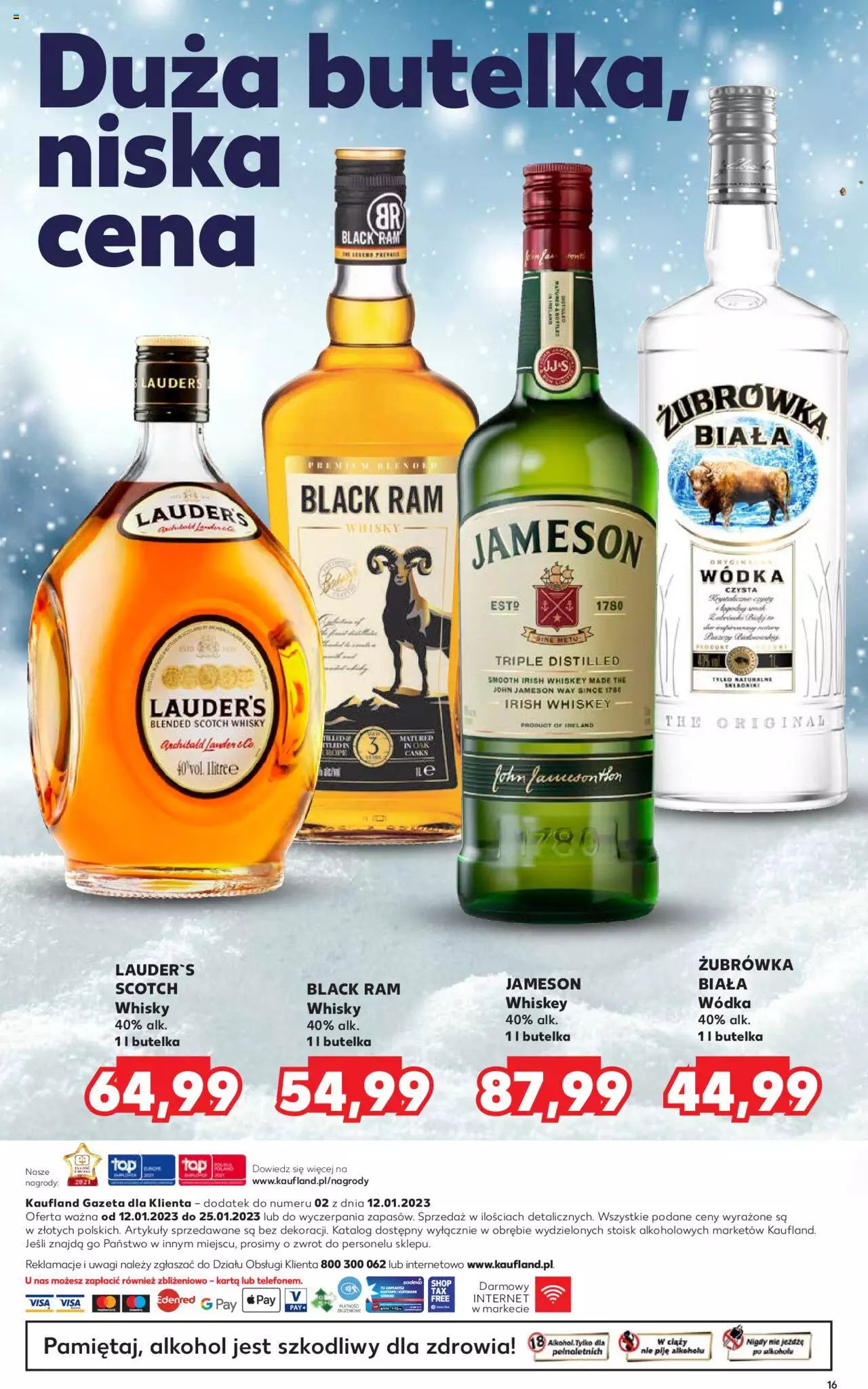 KAUFLAND gazetka Barek Kauflandu ważna  od 12.01.2023 do 25.01.2023 strona 16