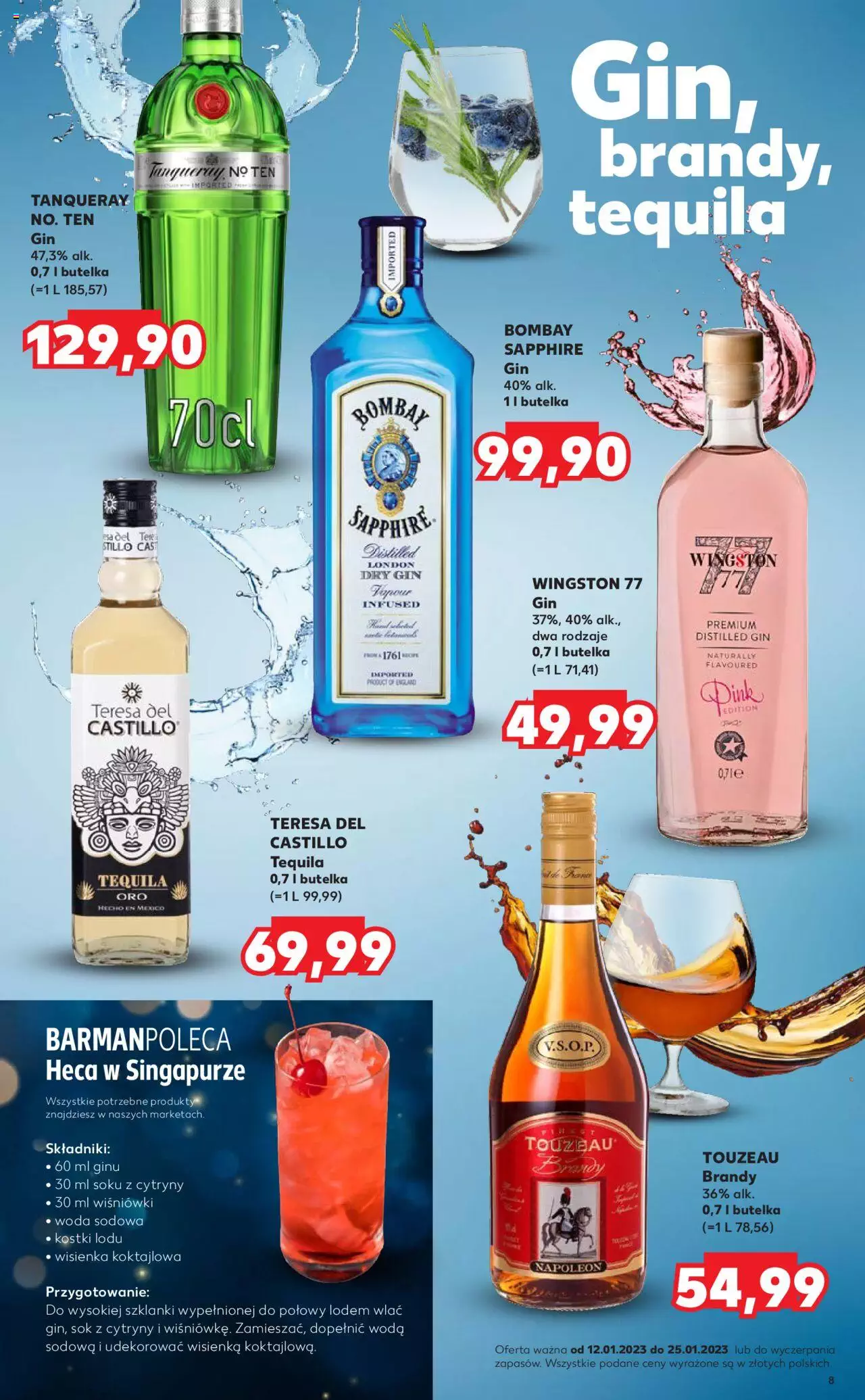 KAUFLAND gazetka Barek Kauflandu ważna  od 12.01.2023 do 25.01.2023 strona 8