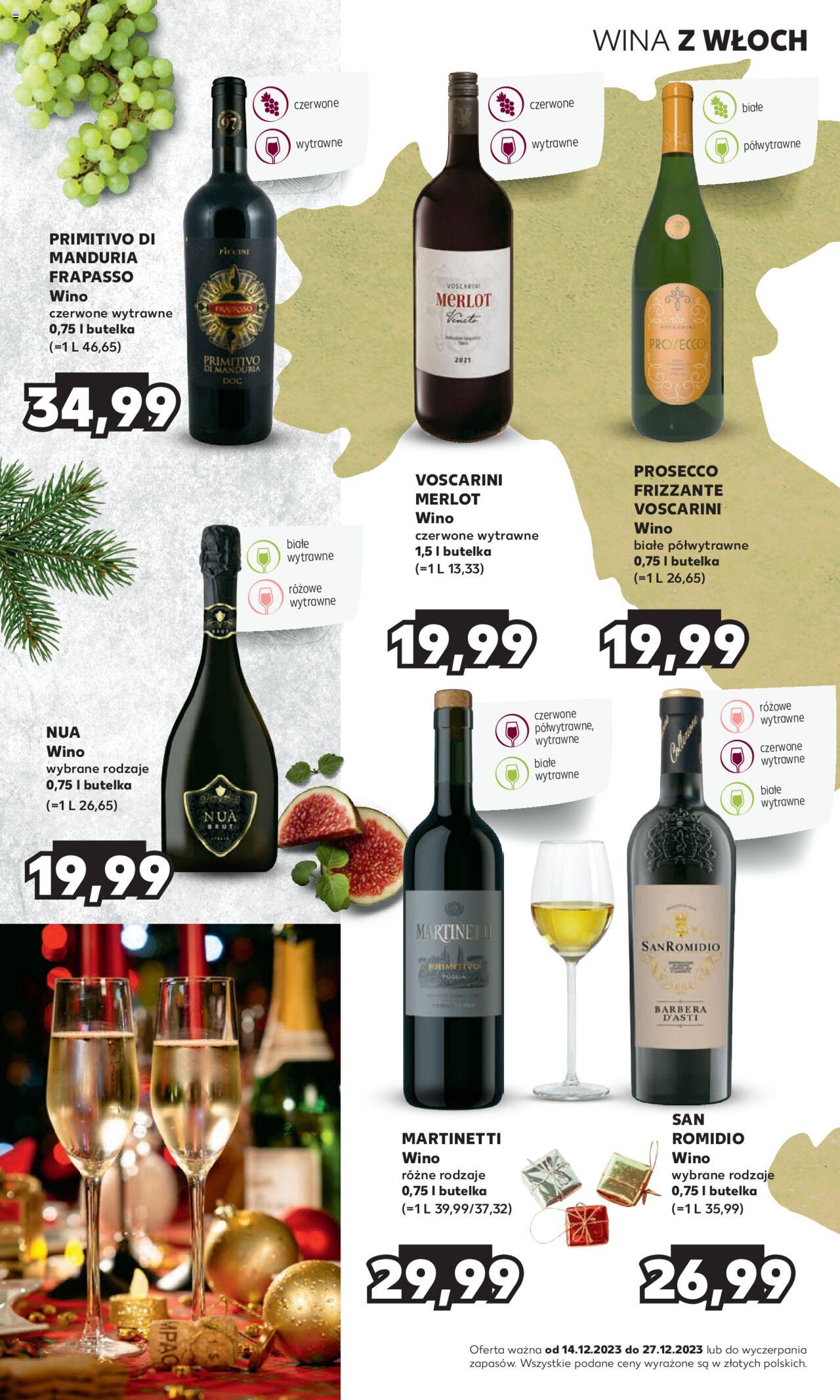KAUFLAND gazetka Barek Kauflandu ważna od 14.12.2023 do 27.12.2023 strona 14
