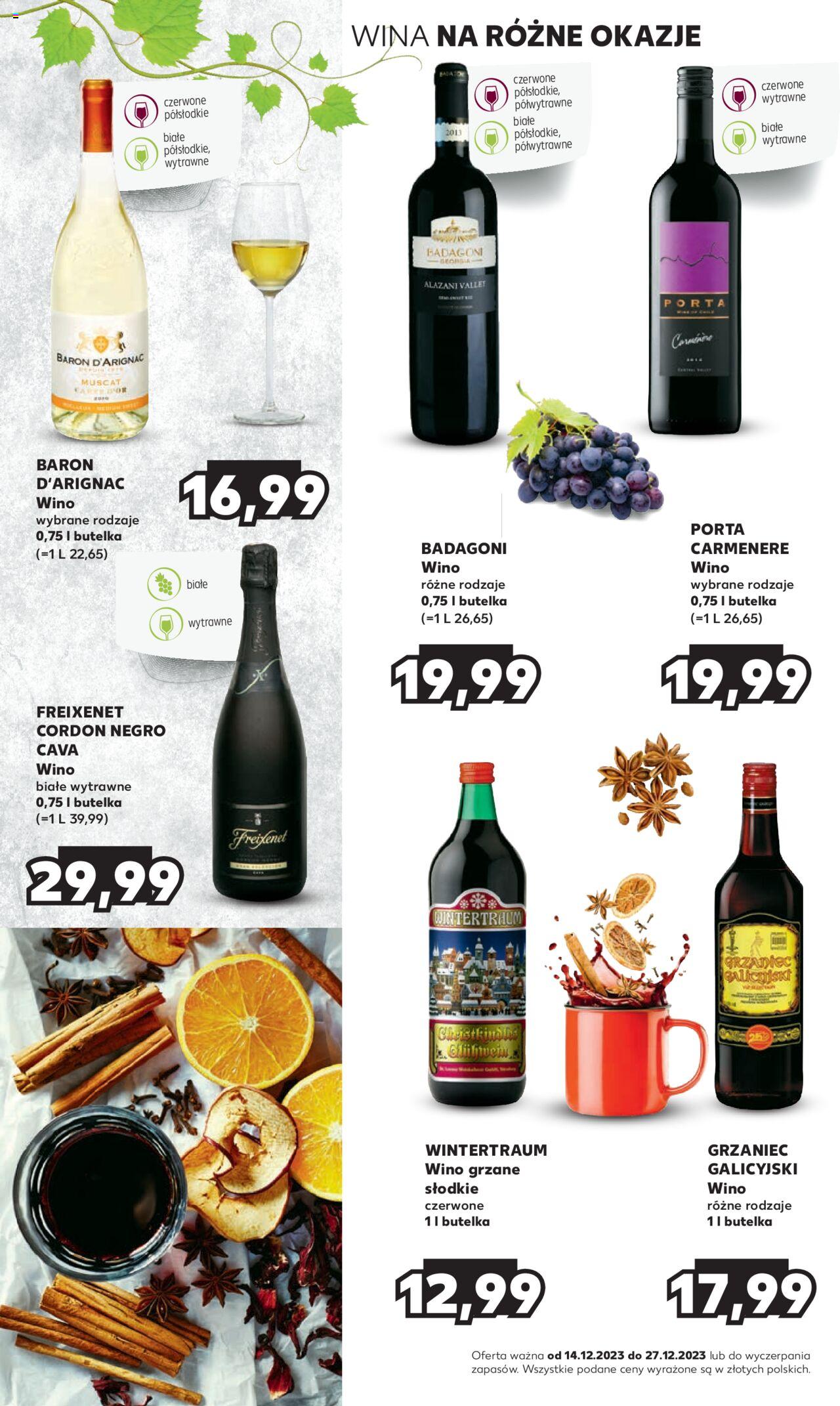 KAUFLAND gazetka Barek Kauflandu ważna od 14.12.2023 do 27.12.2023 strona 18