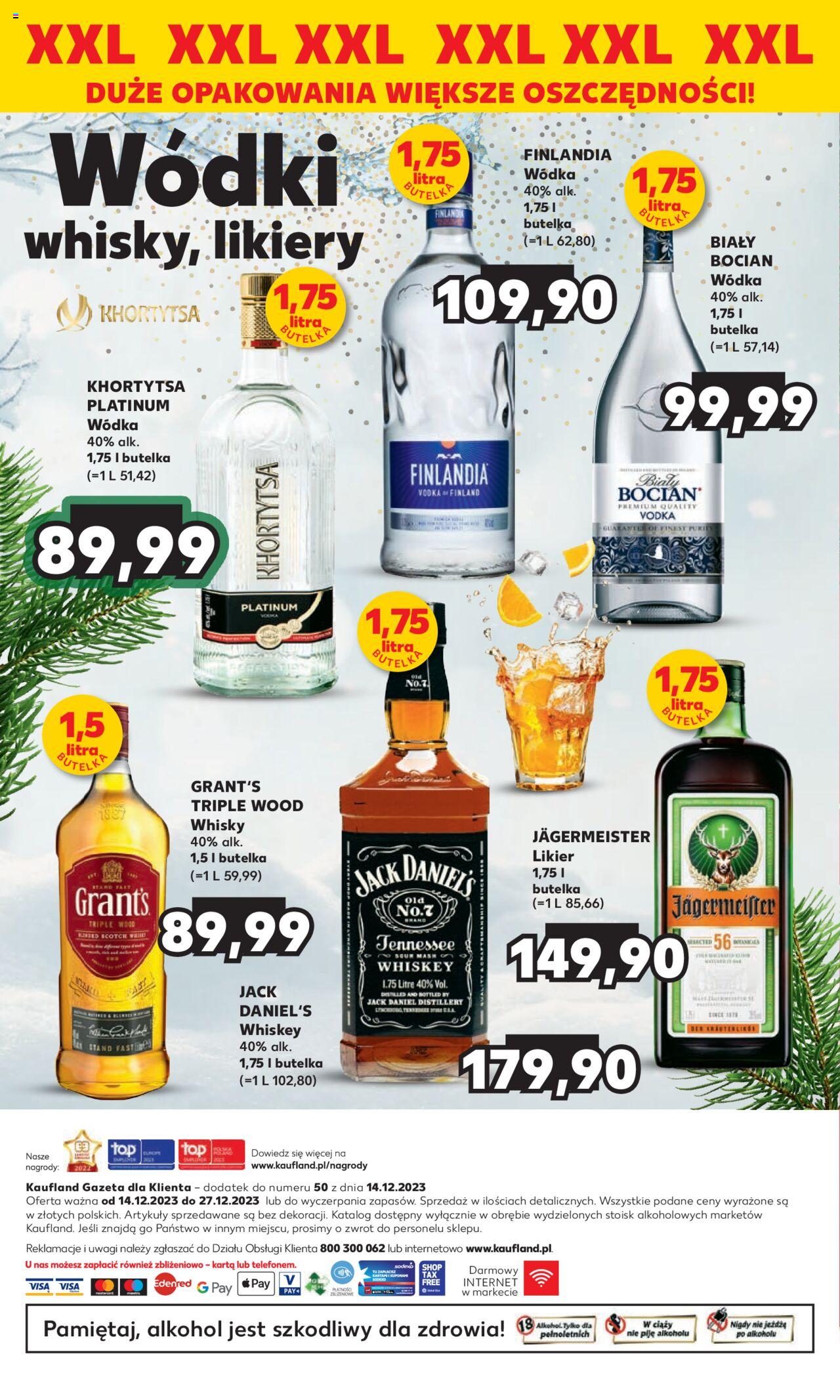 KAUFLAND gazetka Barek Kauflandu ważna od 14.12.2023 do 27.12.2023 strona 20