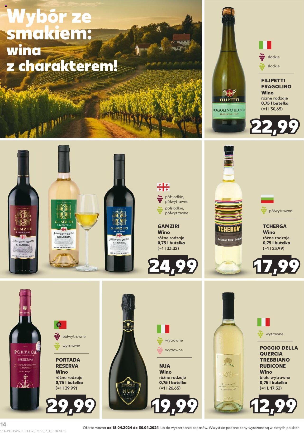 KAUFLAND gazetka Barek Kauflandu ważna od 18.04.2024 do 30.04.2024 strona 14
