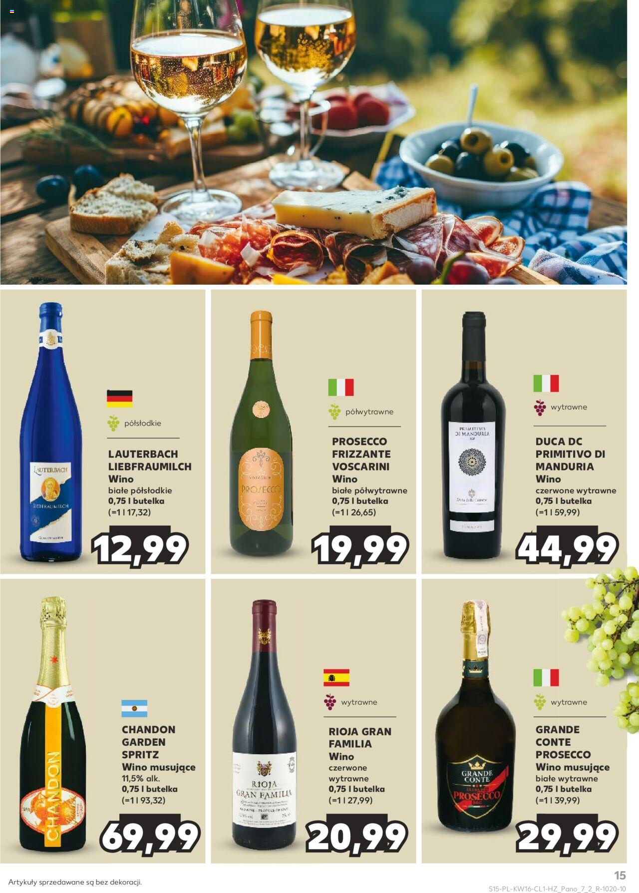 KAUFLAND gazetka Barek Kauflandu ważna od 18.04.2024 do 30.04.2024 strona 15