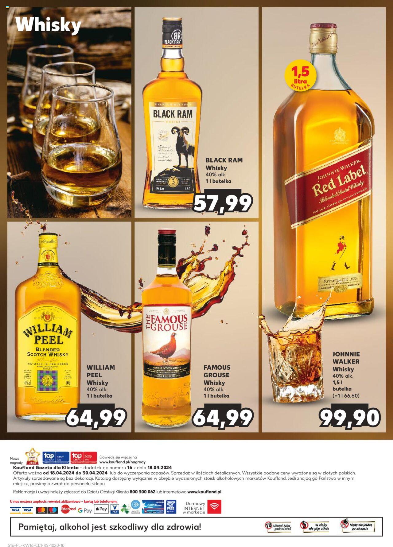 KAUFLAND gazetka Barek Kauflandu ważna od 18.04.2024 do 30.04.2024 strona 16