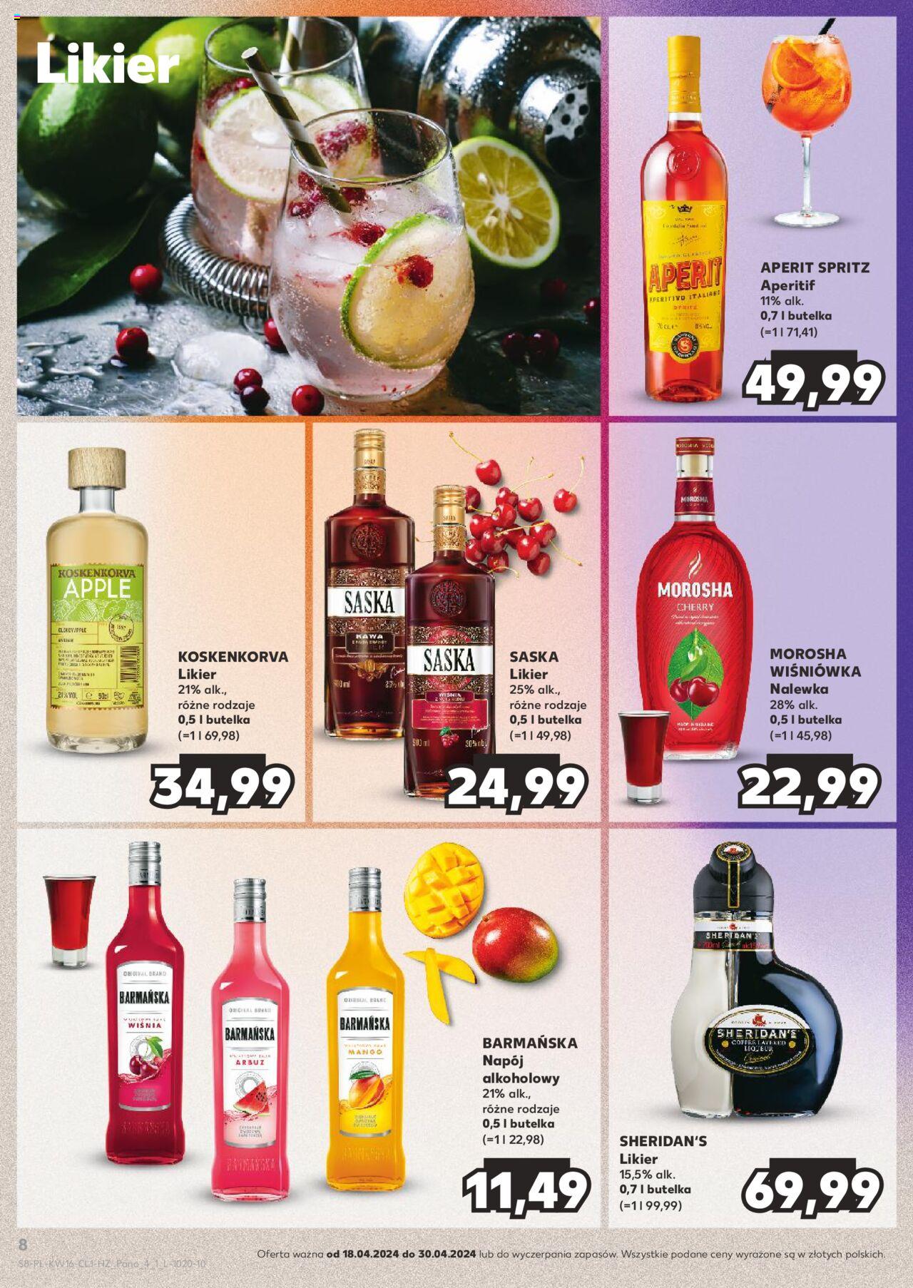 KAUFLAND gazetka Barek Kauflandu ważna od 18.04.2024 do 30.04.2024 strona 8