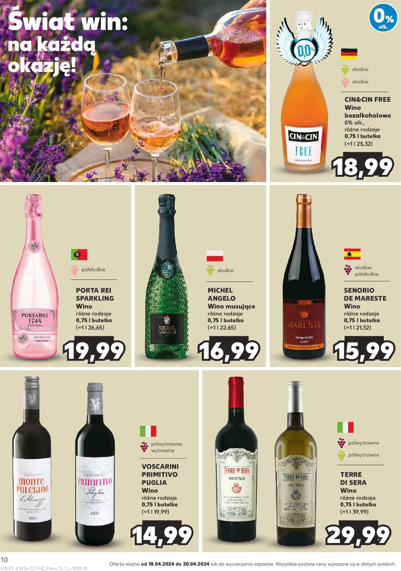 KAUFLAND gazetka Barek Kauflandu ważna od 18.04.2024 do 30.04.2024 strona 10