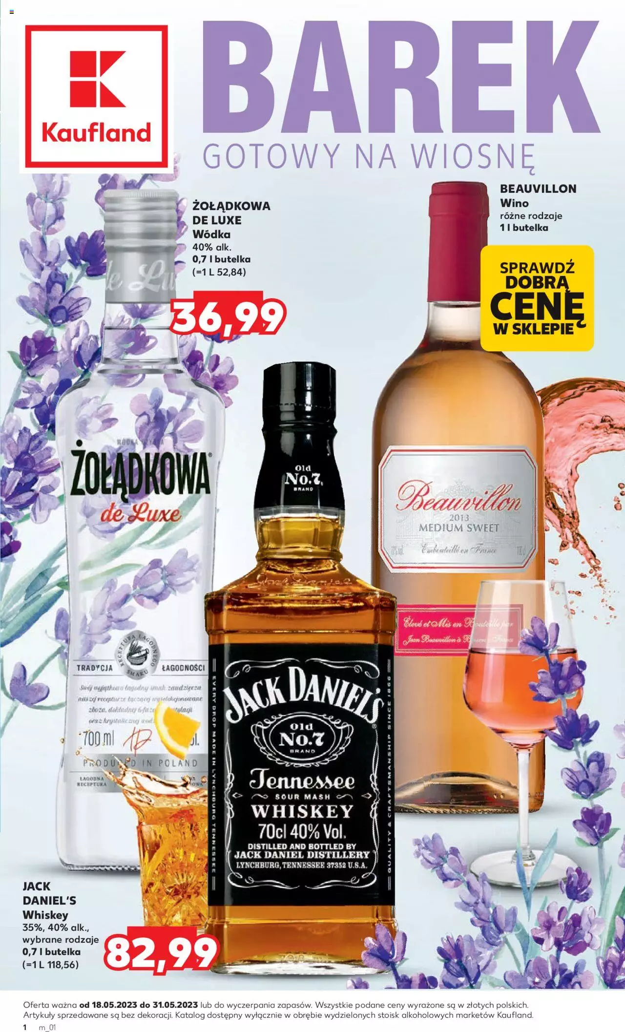 KAUFLAND gazetka Barek Kauflandu ważna od  18.05.2023 do 31.05.2023 strona 1