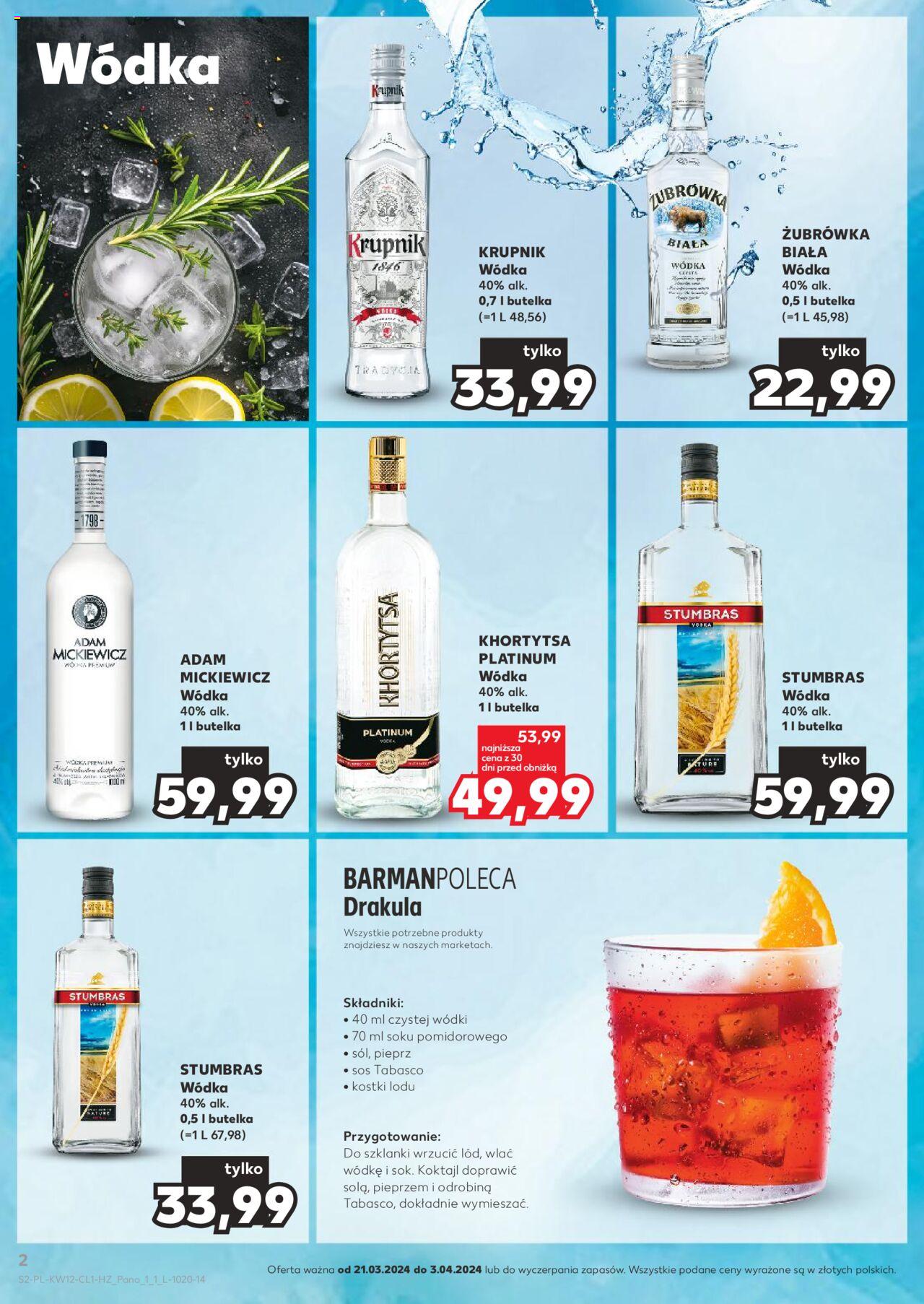 KAUFLAND gazetka Barek Kauflandu ważna od 21.03.2024 do 03.04.2024 strona 2