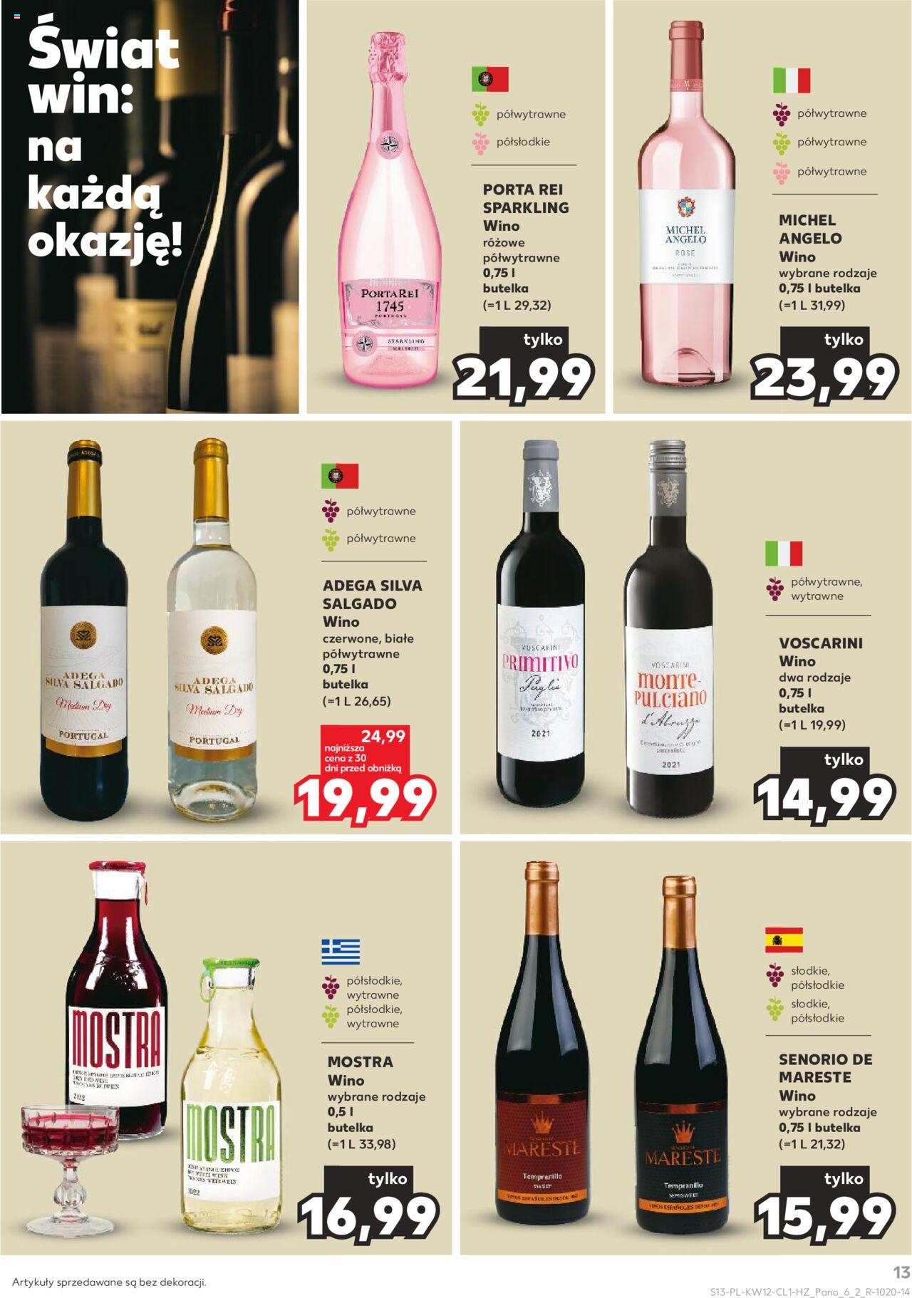 KAUFLAND gazetka Barek Kauflandu ważna od 21.03.2024 do 03.04.2024 strona 13