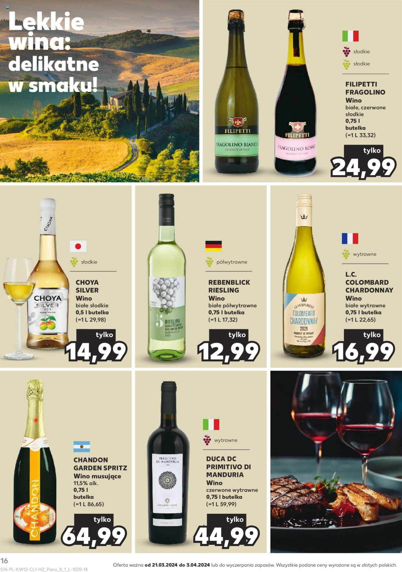 KAUFLAND gazetka Barek Kauflandu ważna od 21.03.2024 do 03.04.2024 strona 16