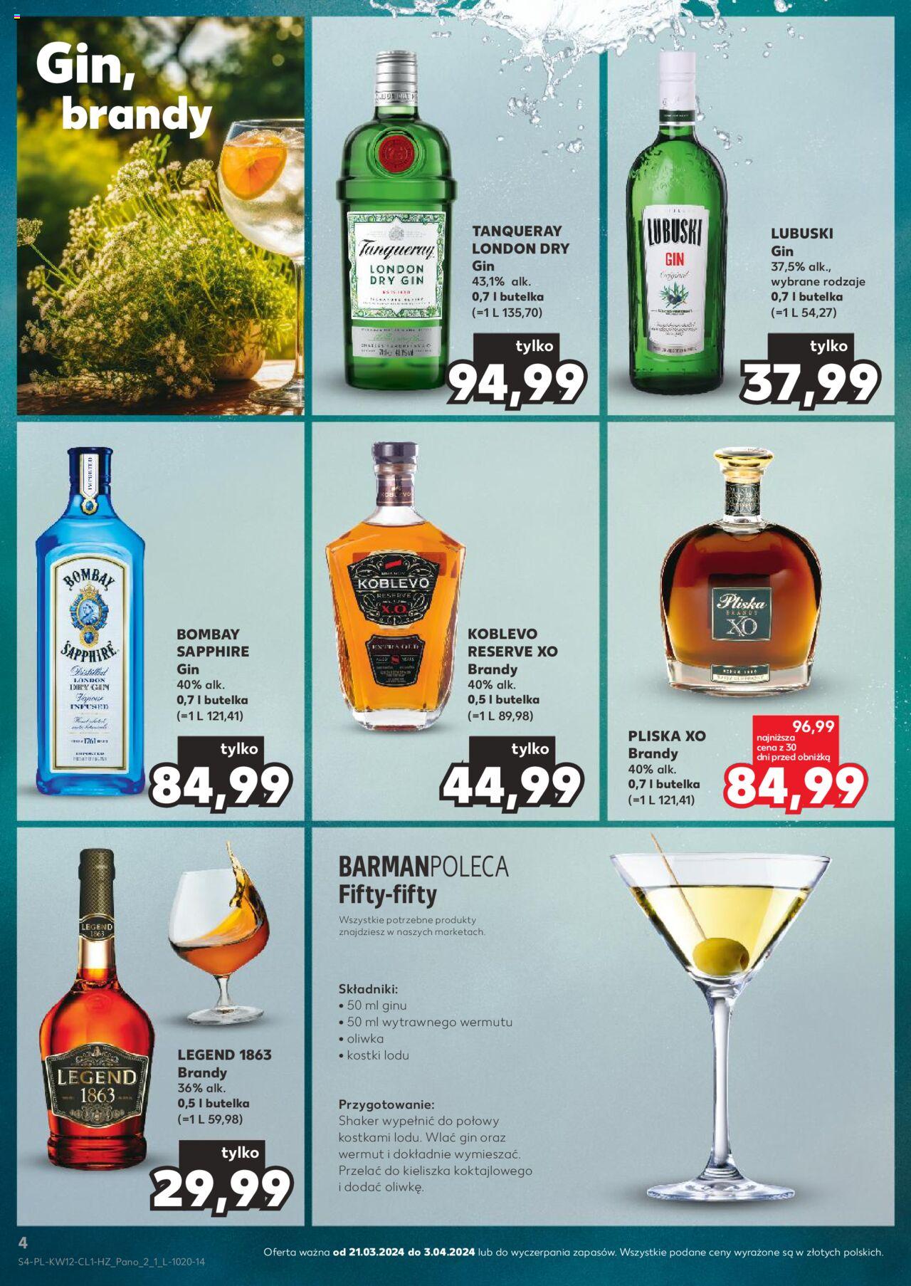 KAUFLAND gazetka Barek Kauflandu ważna od 21.03.2024 do 03.04.2024 strona 4