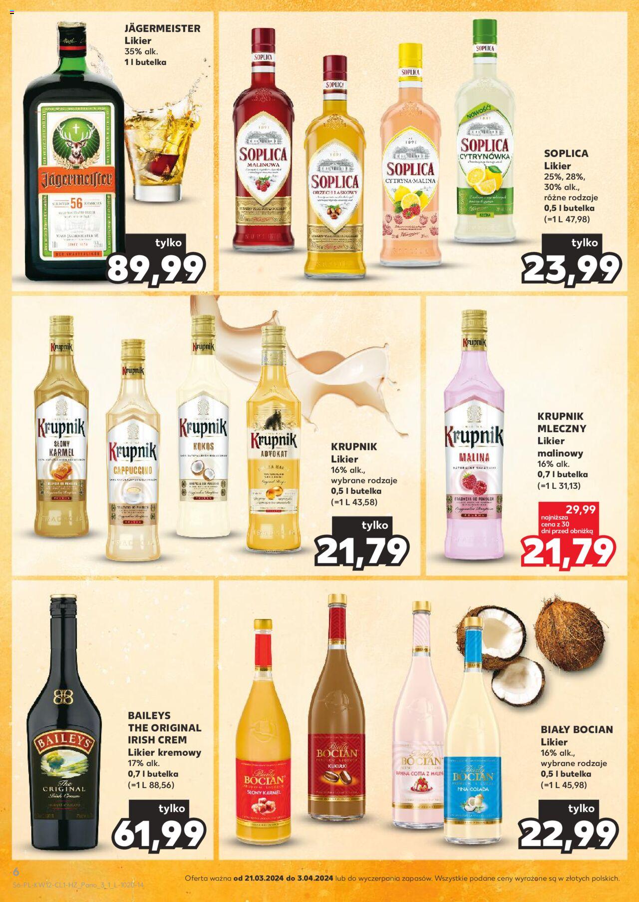KAUFLAND gazetka Barek Kauflandu ważna od 21.03.2024 do 03.04.2024 strona 6