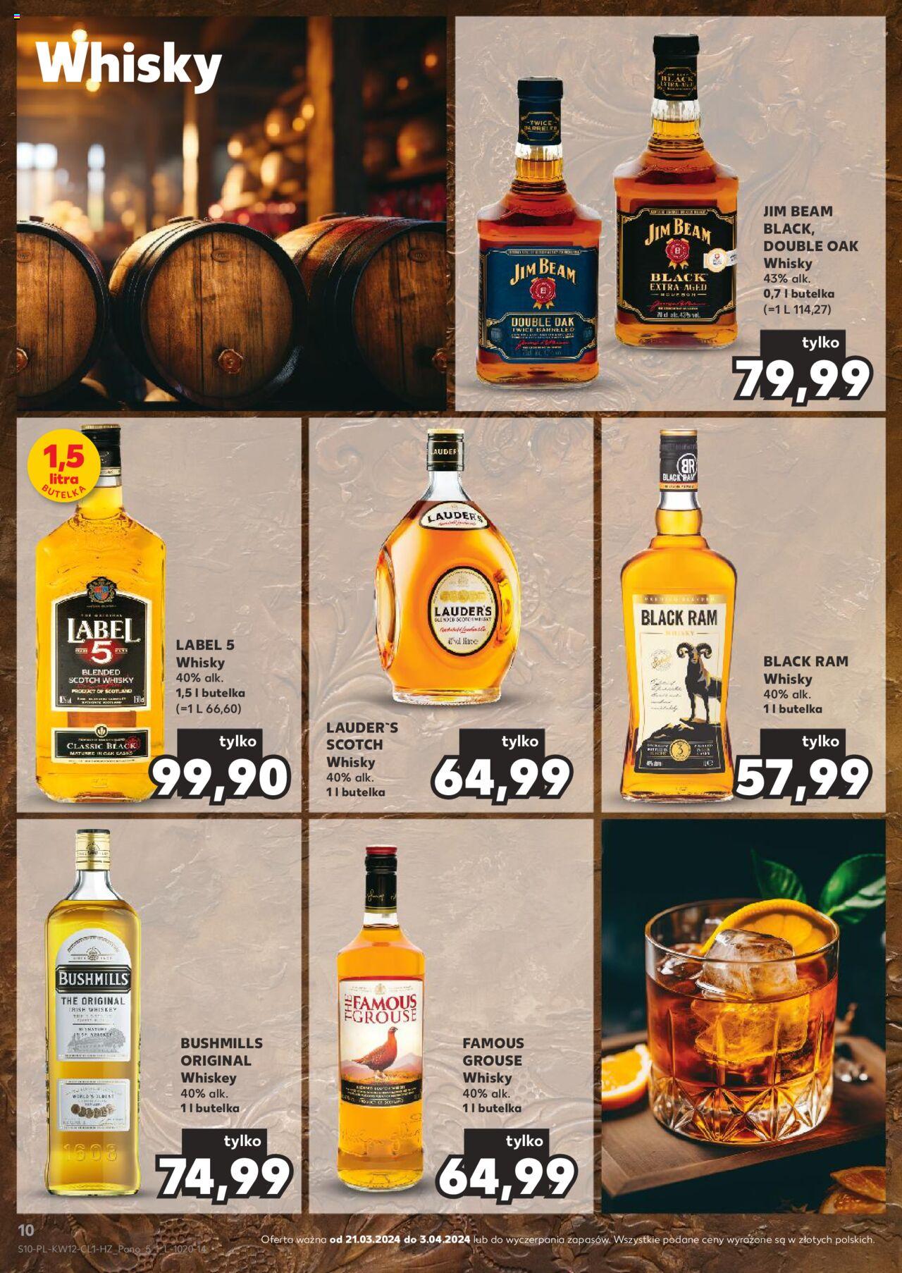 KAUFLAND gazetka Barek Kauflandu ważna od 21.03.2024 do 03.04.2024 strona 10