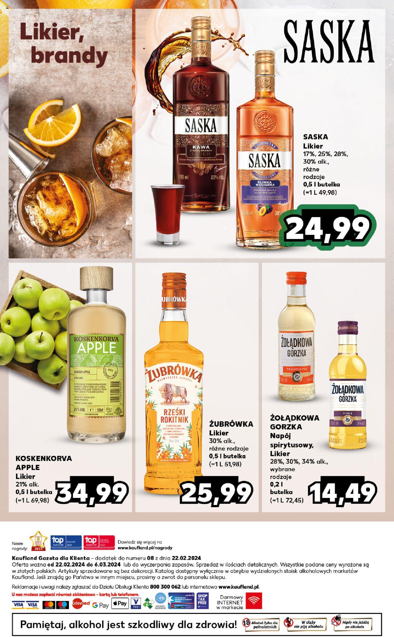 KAUFLAND gazetka Barek Kauflandu ważna od 22.02.2024 do 06.03.2024 strona 16