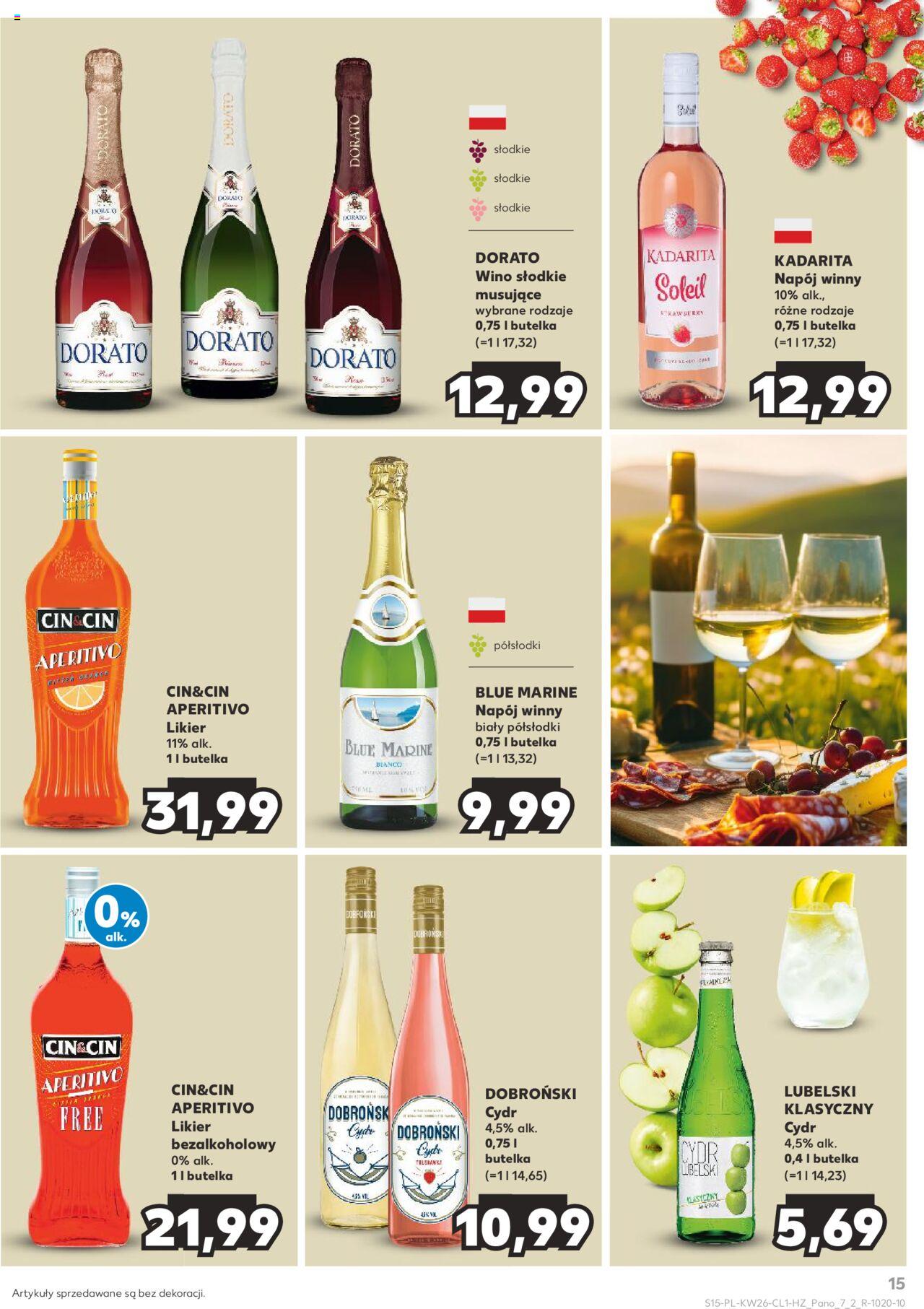 KAUFLAND gazetka Barek Kauflandu ważna od 27.06.2024 do 10.07.2024 strona 15