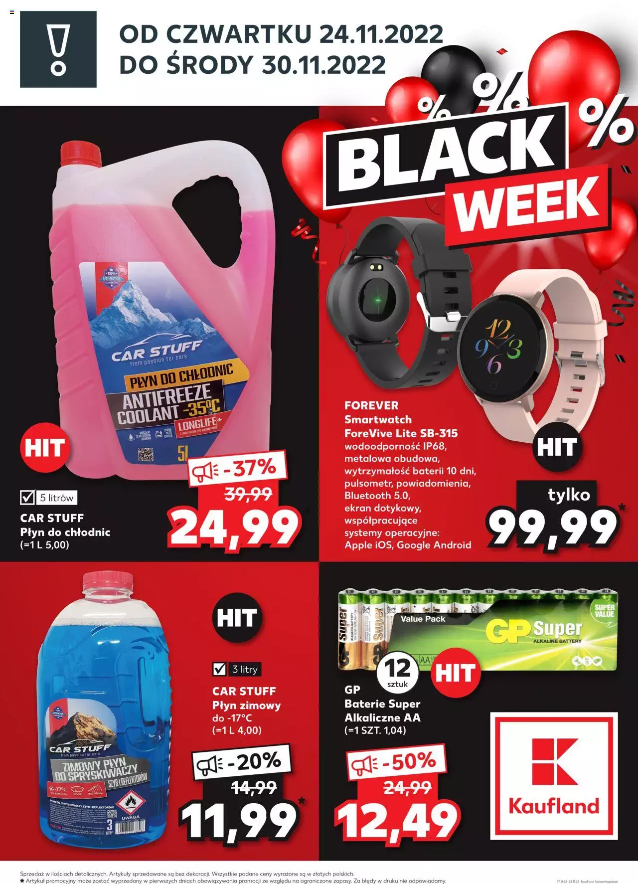 Kaufland gazetka BLACK FRIDAY ważna od 24.11.2022 do 30.11.2022 strona 2