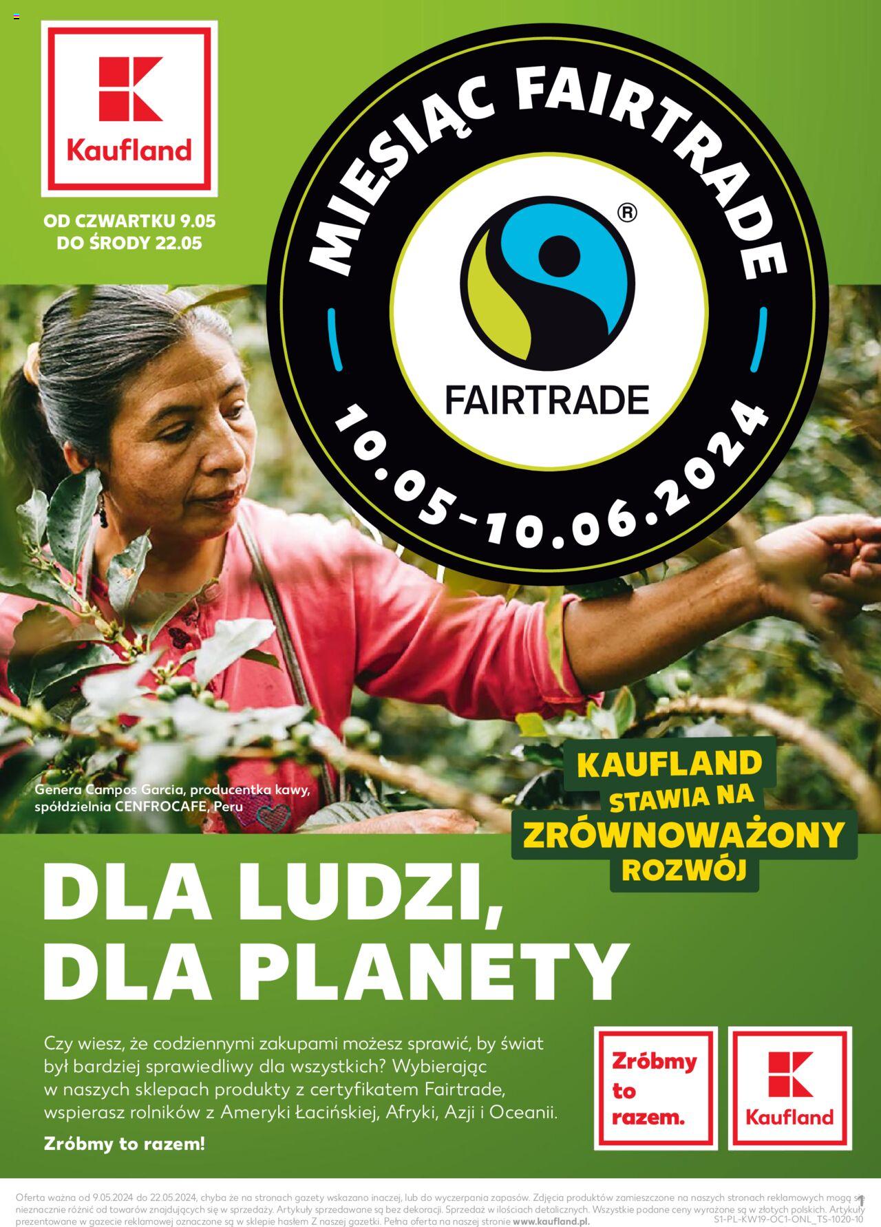 KAUFLAND gazetka Dla Ludzi, Dla Planety ważna  od 09.05.2024 do 22.05.2024 strona 1