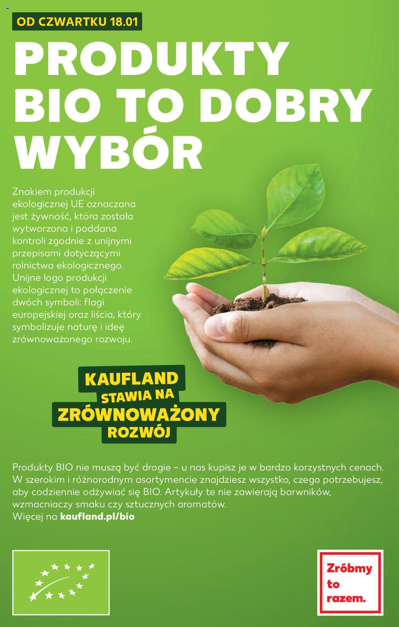 KAUFLAND gazetka Dla ludzi i natury ważna od 18.01.2024 do 31.01.2024 strona 8