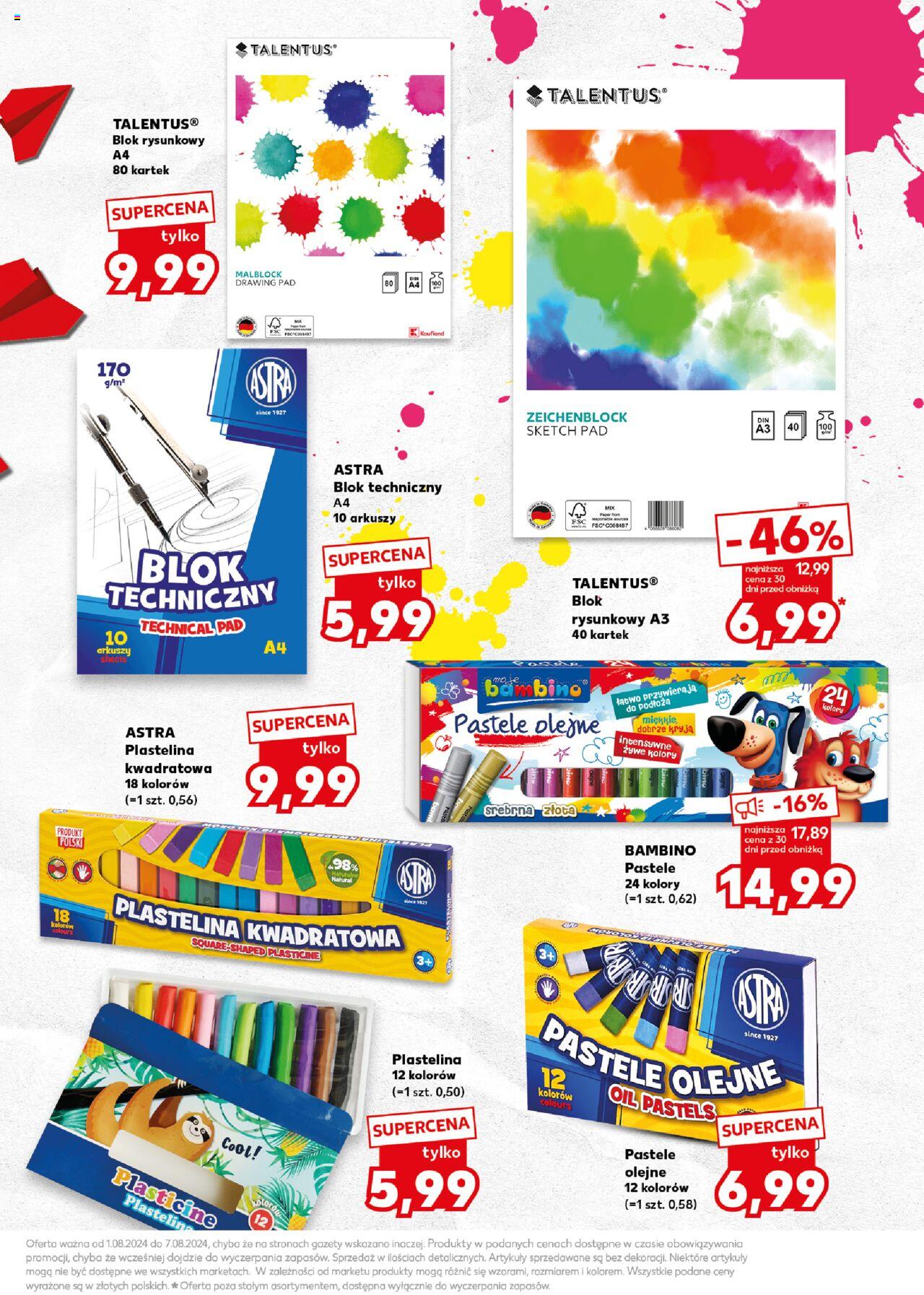 KAUFLAND gazetka Do Szkoły Like A Boss ważna od 01.08.2024 do 07.08.2024 strona 19