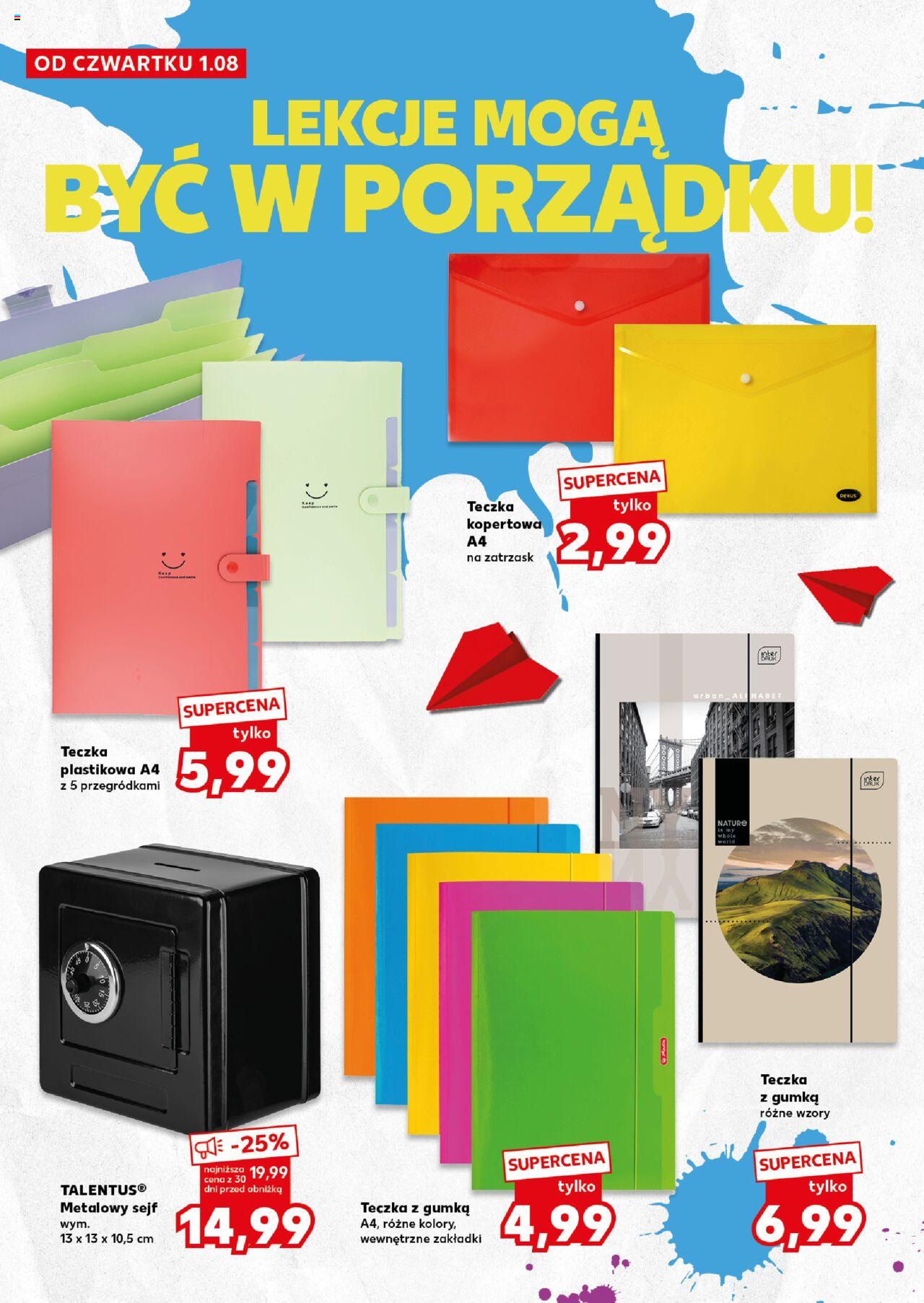 KAUFLAND gazetka Do Szkoły Like A Boss ważna od 01.08.2024 do 07.08.2024 strona 22