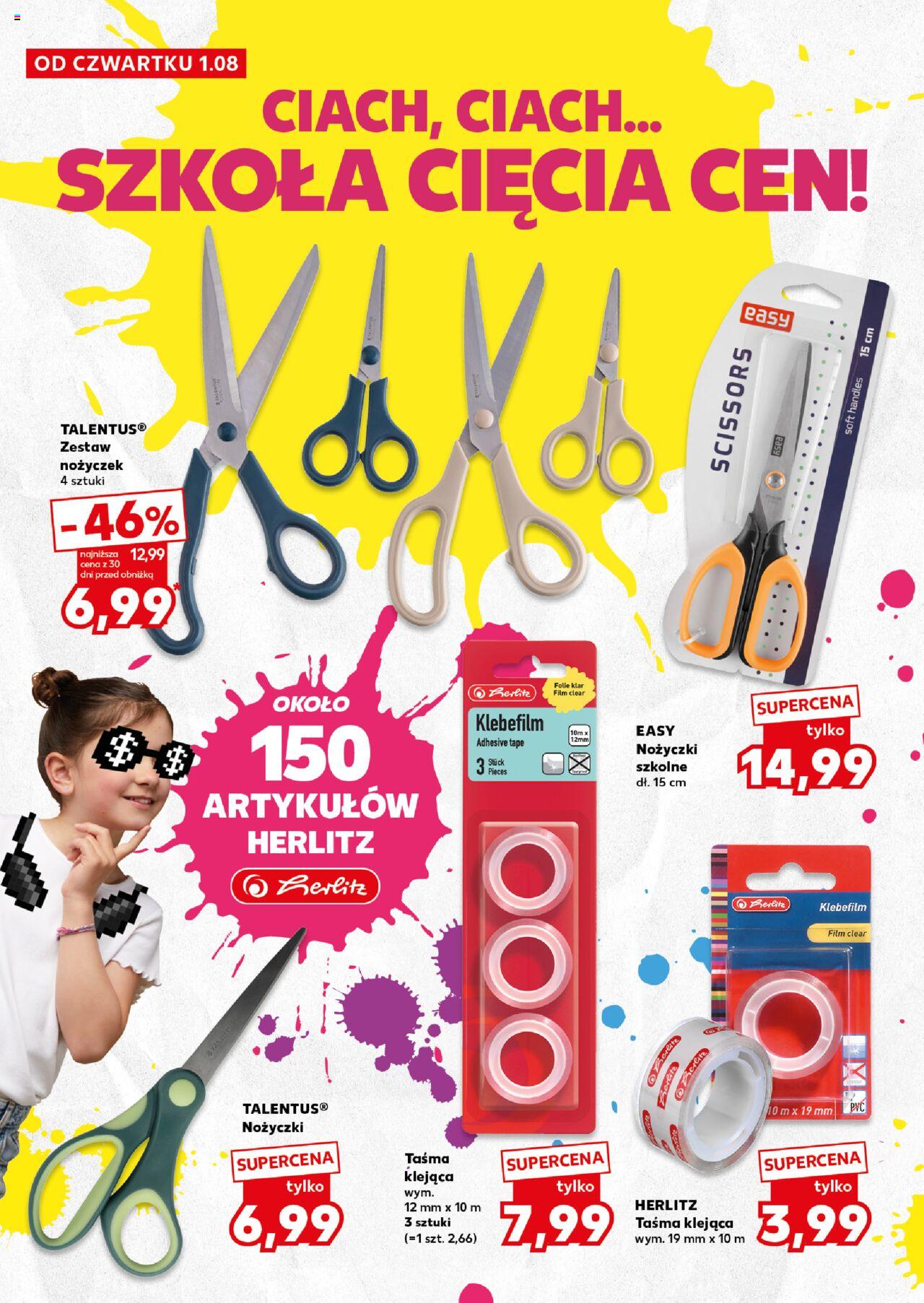 KAUFLAND gazetka Do Szkoły Like A Boss ważna od 01.08.2024 do 07.08.2024 strona 24