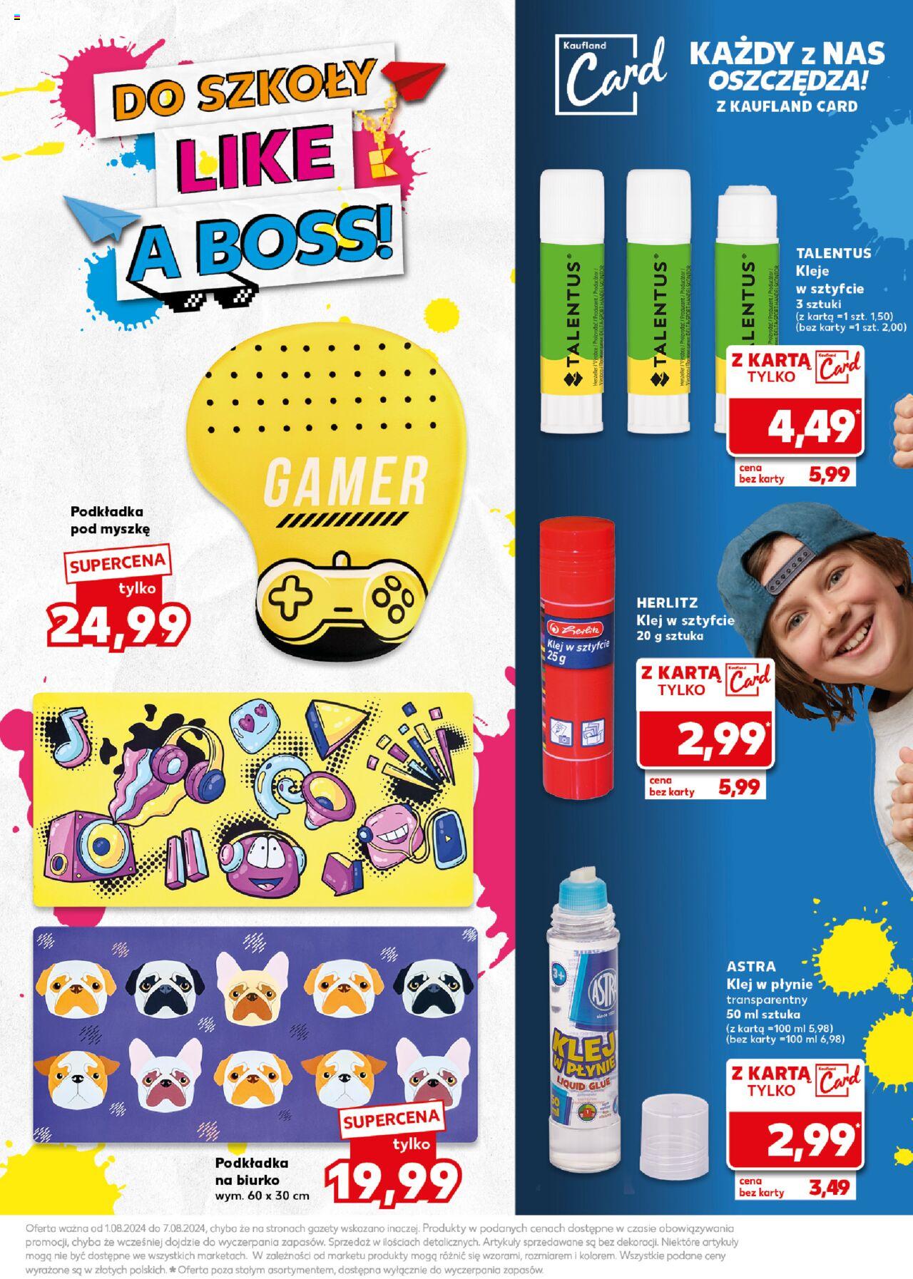 KAUFLAND gazetka Do Szkoły Like A Boss ważna od 01.08.2024 do 07.08.2024 strona 25