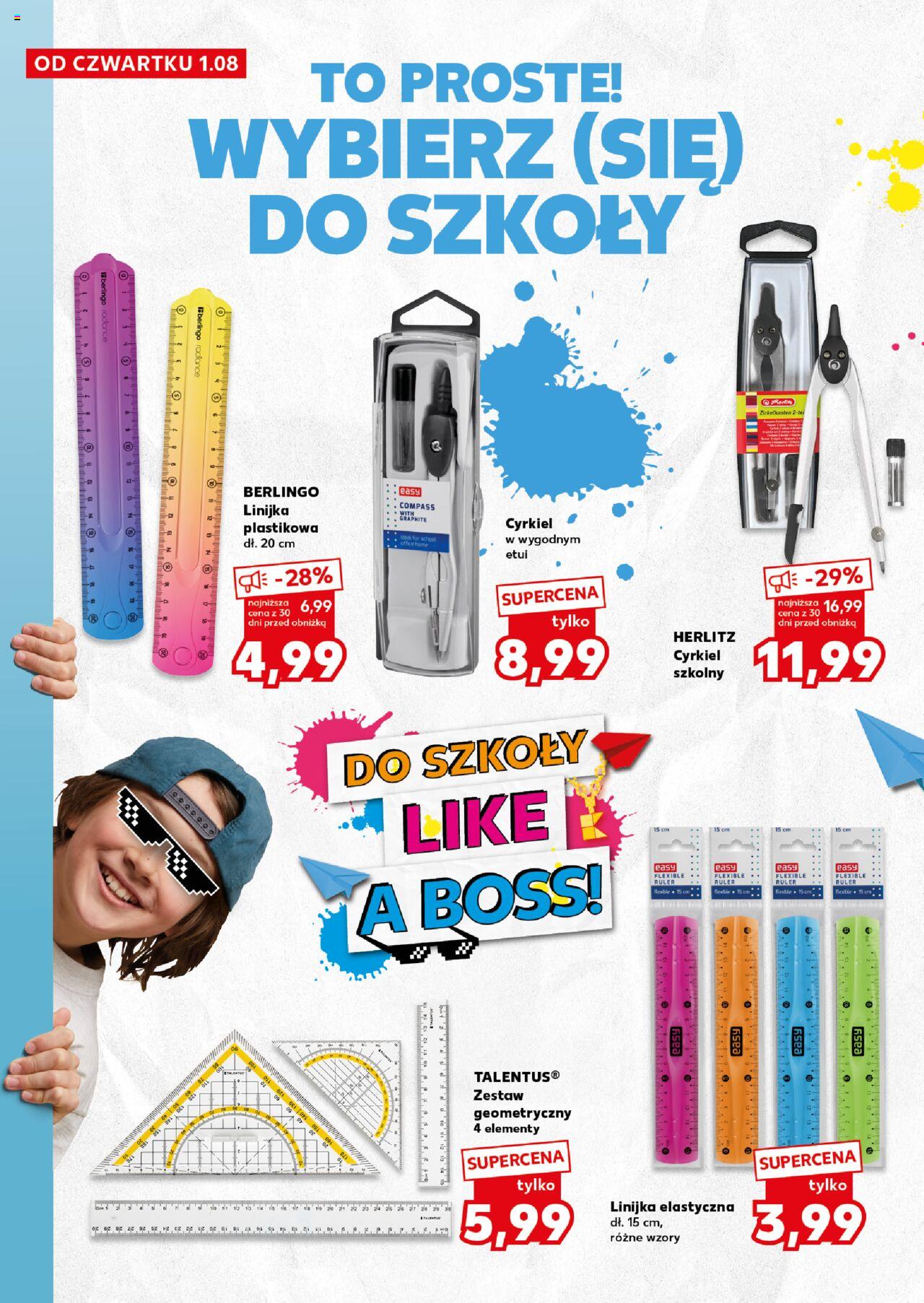 KAUFLAND gazetka Do Szkoły Like A Boss ważna od 01.08.2024 do 07.08.2024 strona 26