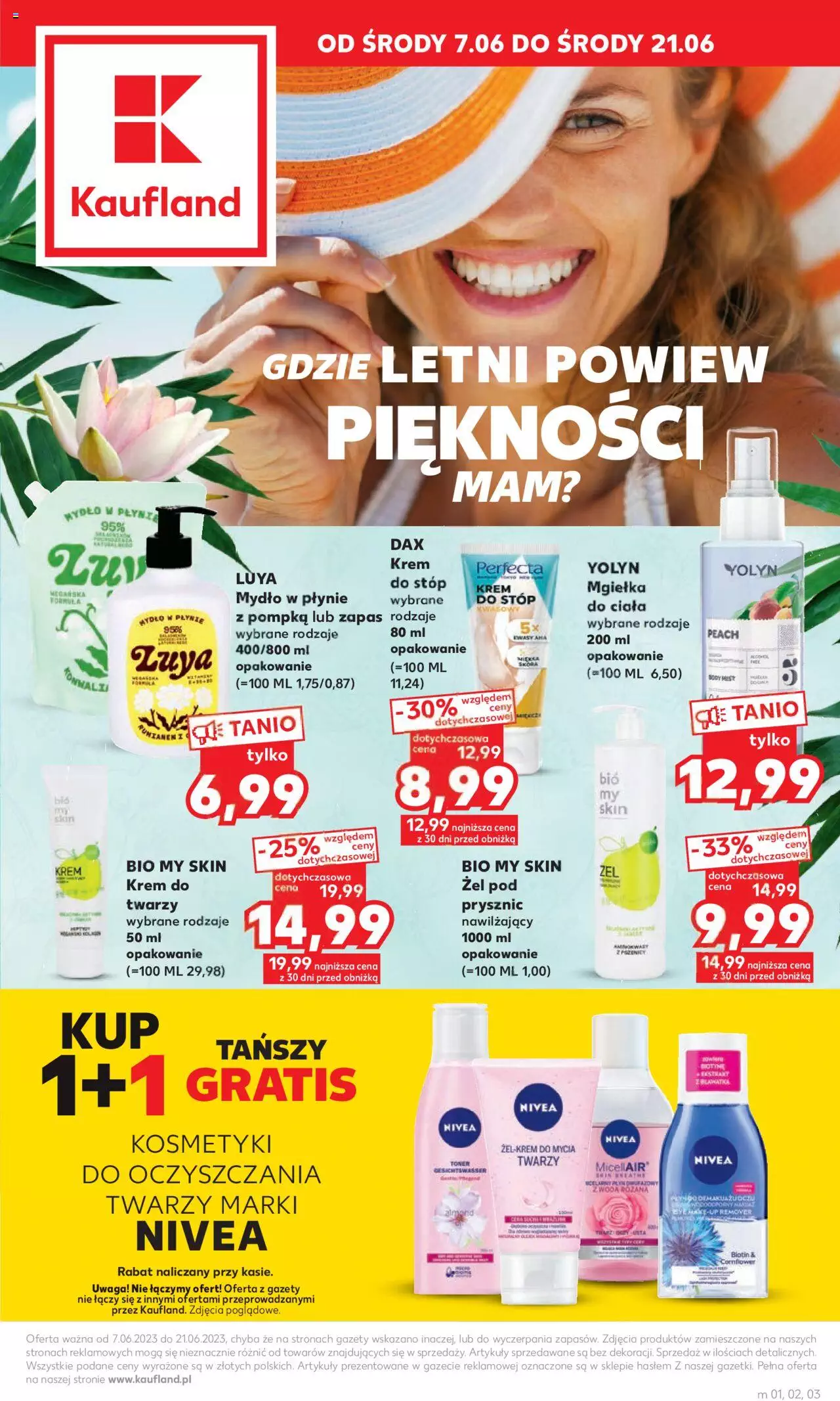 KAUFLAND gazetka Lato ważna od 07.06.2023 do 21.06.2023 strona 1