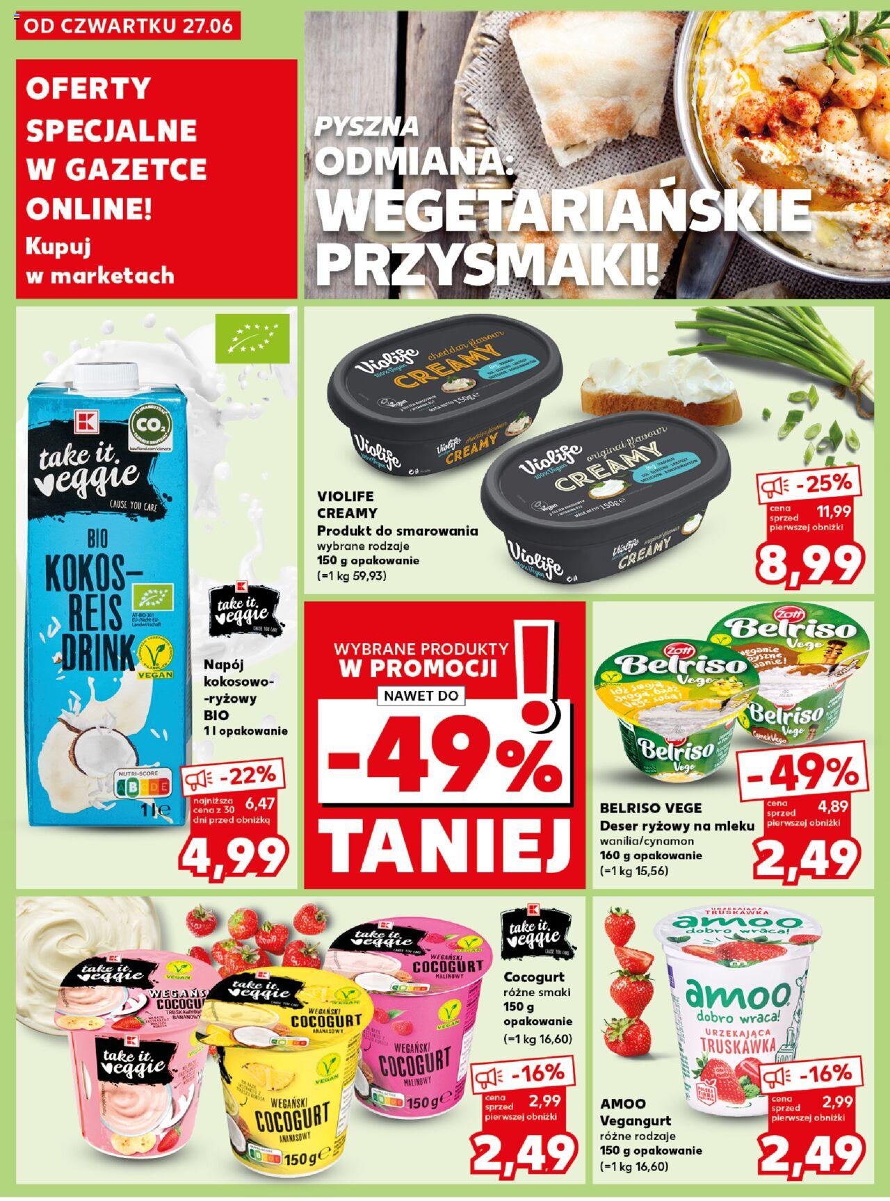 KAUFLAND gazetka Mocny start ważna od 01.07.2024 do 03.07.2024 strona 14