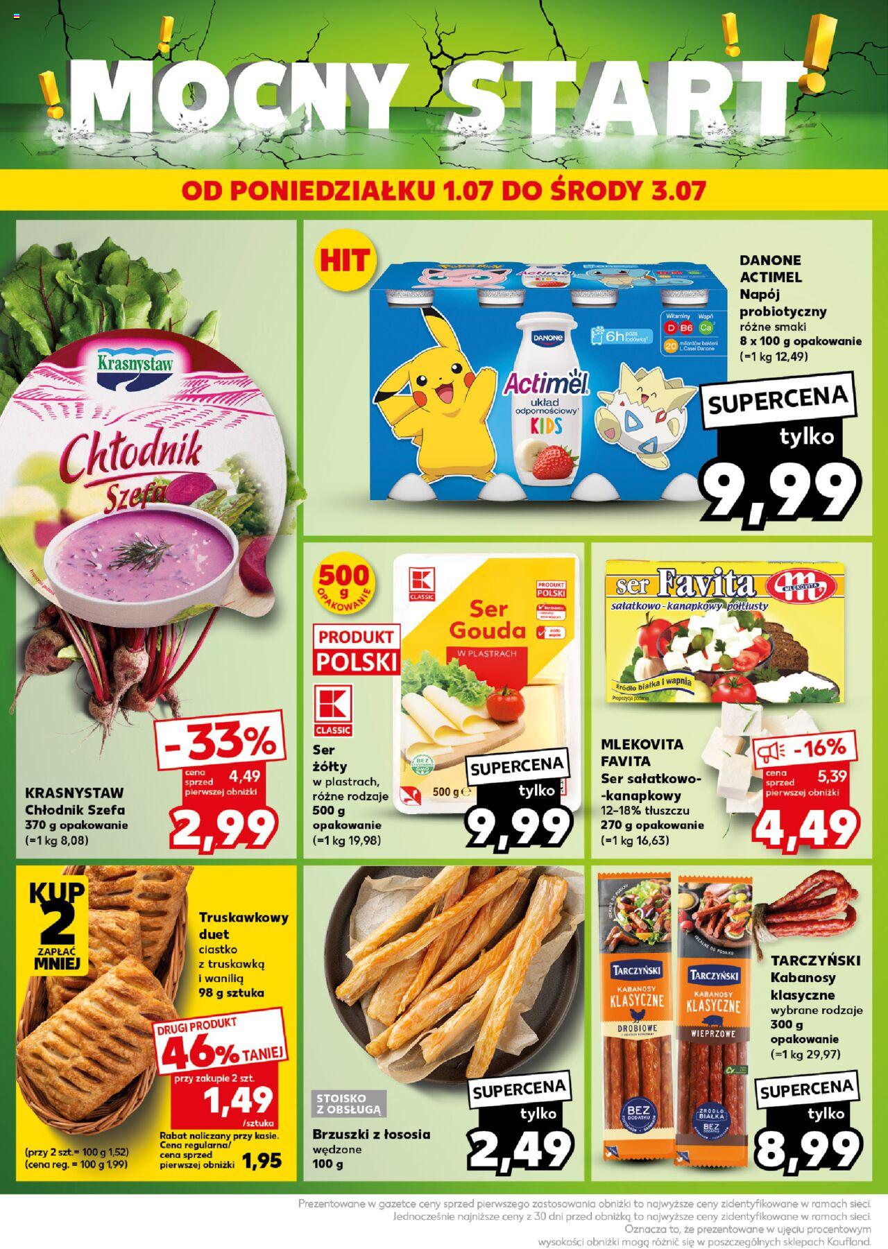 KAUFLAND gazetka Mocny start ważna od 01.07.2024 do 03.07.2024 strona 3