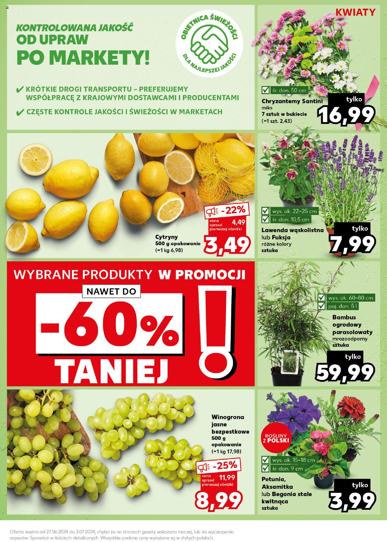 KAUFLAND gazetka Mocny start ważna od 01.07.2024 do 03.07.2024 strona 7