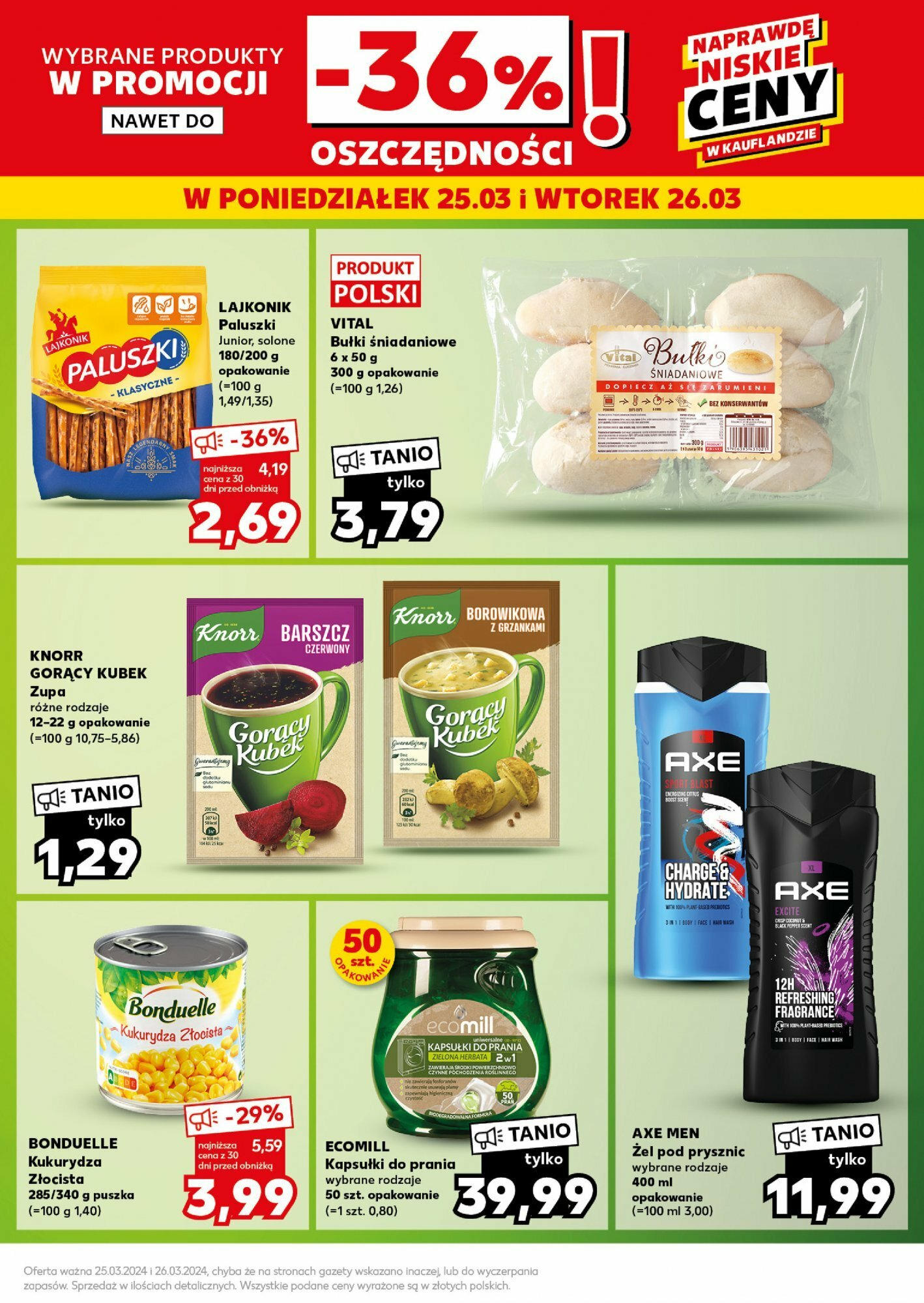 Kaufland gazetka Mocny start ważna od 25.03.2024 do 26.03.2024 strona 2