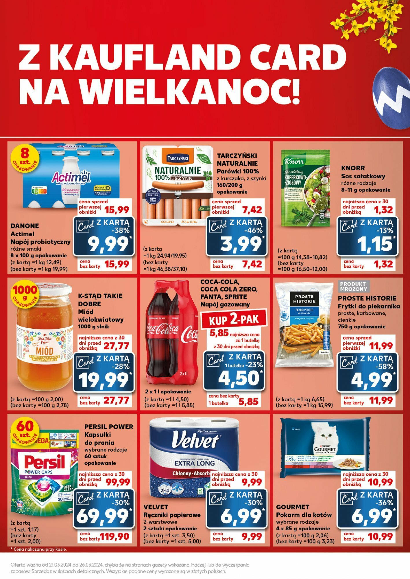 Kaufland gazetka Mocny start ważna od 25.03.2024 do 26.03.2024 strona 21