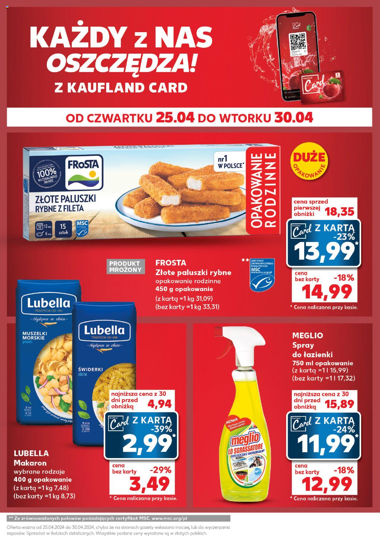 KAUFLAND gazetka Mocny start ważna od 29.04.2024 do 30.04.2024 strona 25