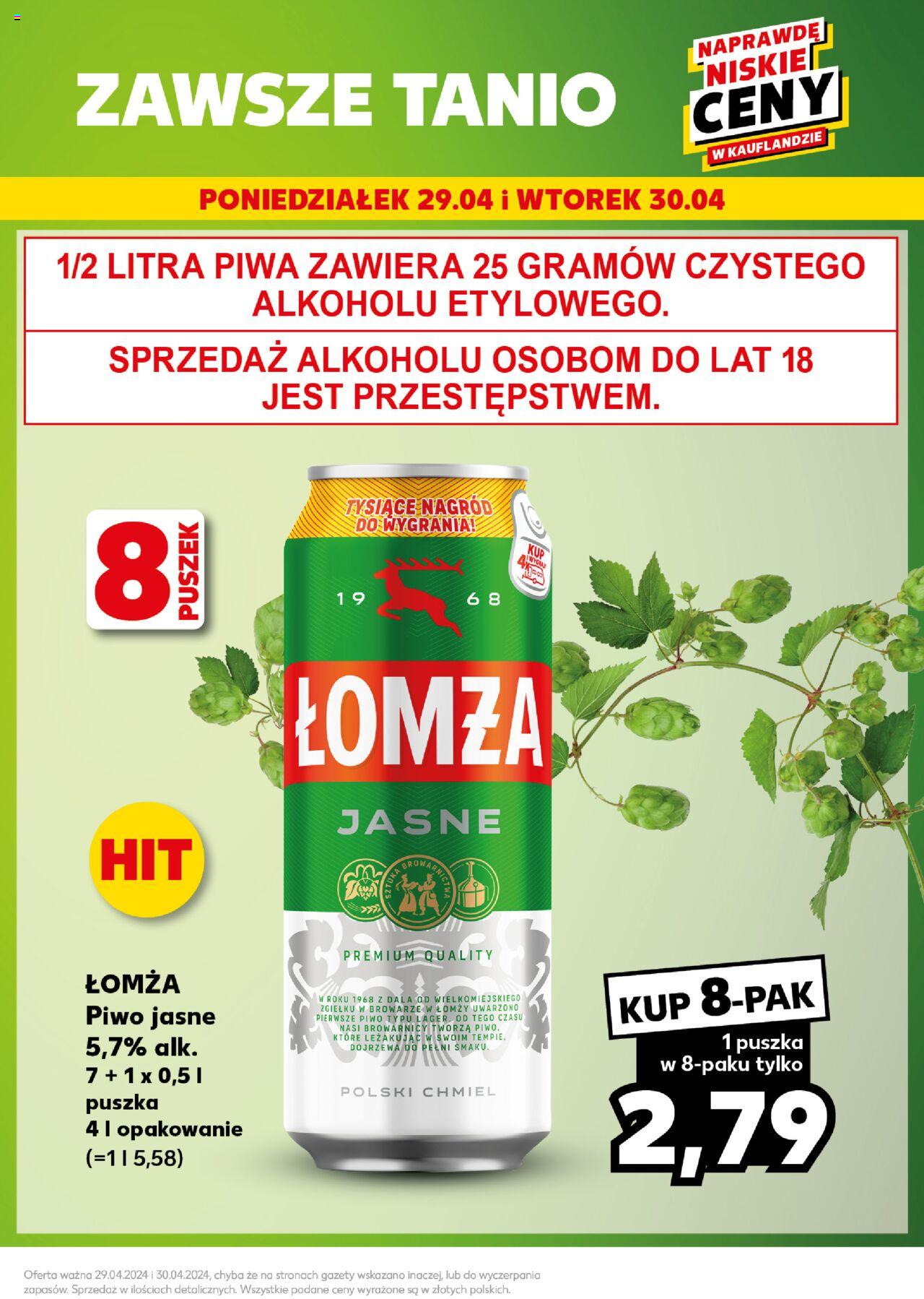 KAUFLAND gazetka Mocny start ważna od 29.04.2024 do 30.04.2024 strona 5
