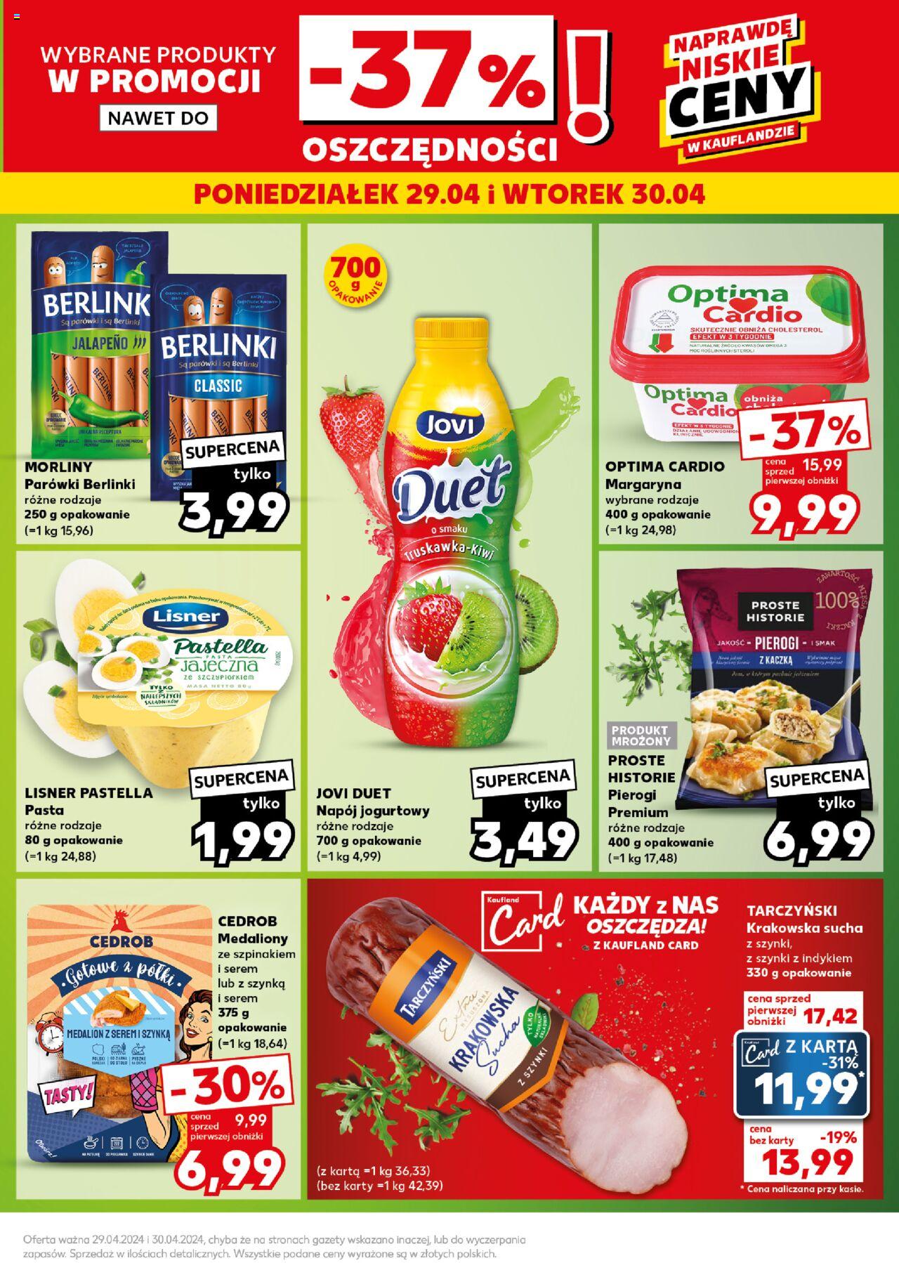 KAUFLAND gazetka Mocny start ważna od 29.04.2024 do 30.04.2024 strona 7