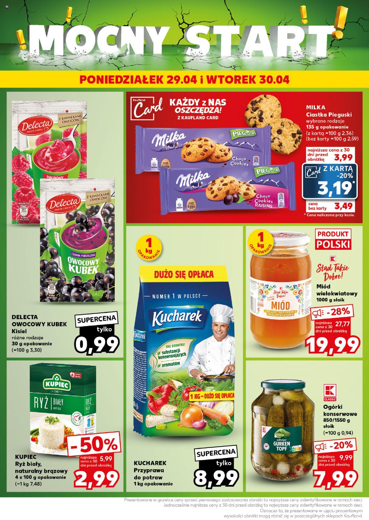 KAUFLAND gazetka Mocny start ważna od 29.04.2024 do 30.04.2024 strona 8