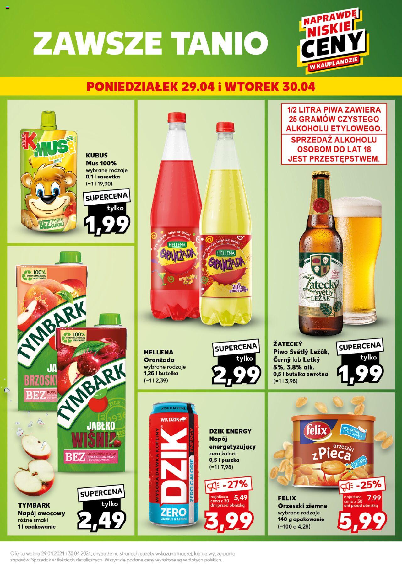 KAUFLAND gazetka Mocny start ważna od 29.04.2024 do 30.04.2024 strona 9