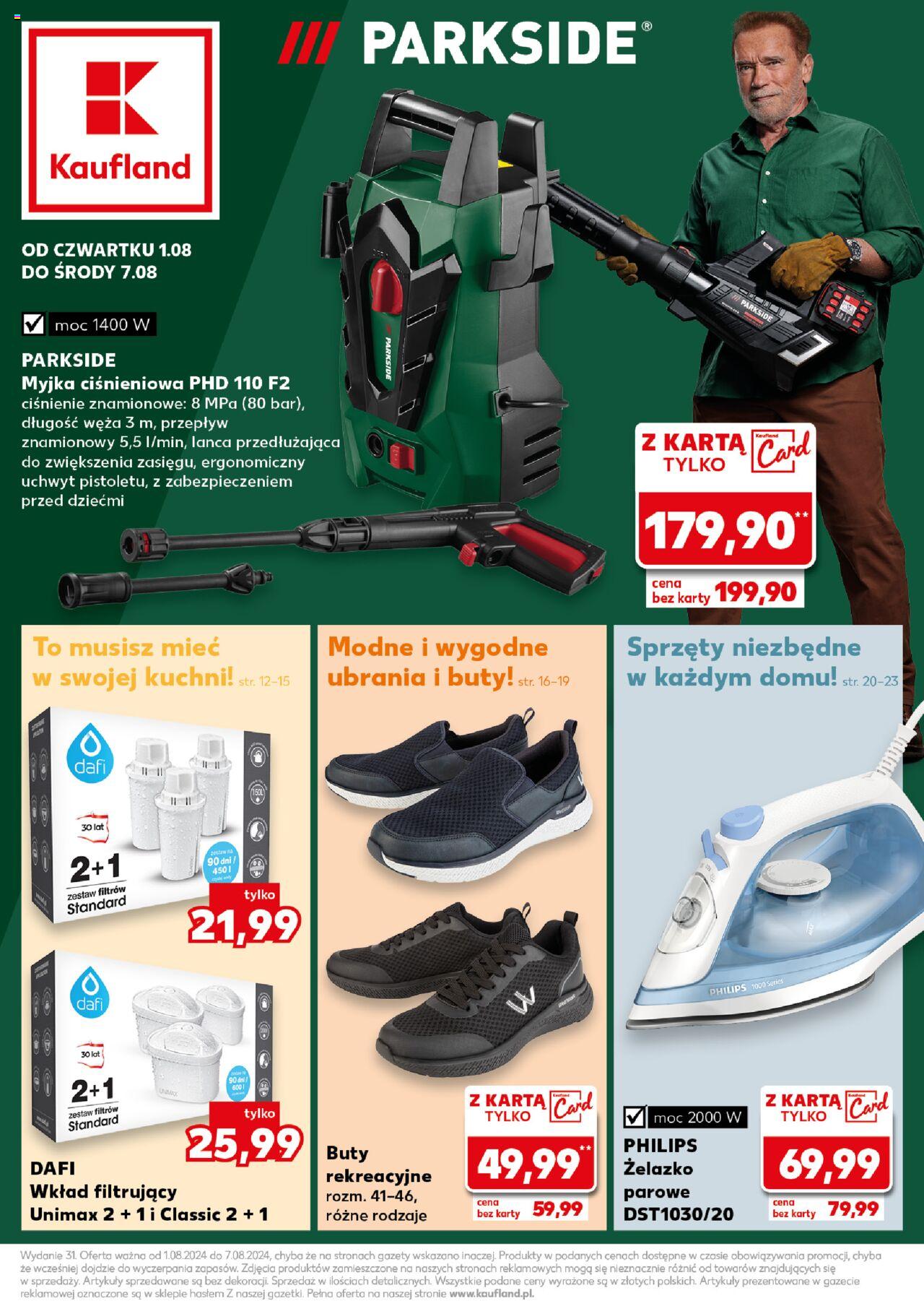 KAUFLAND gazetka Nonfood ważna od 01.08.2024 do 07.08.2024 strona 1