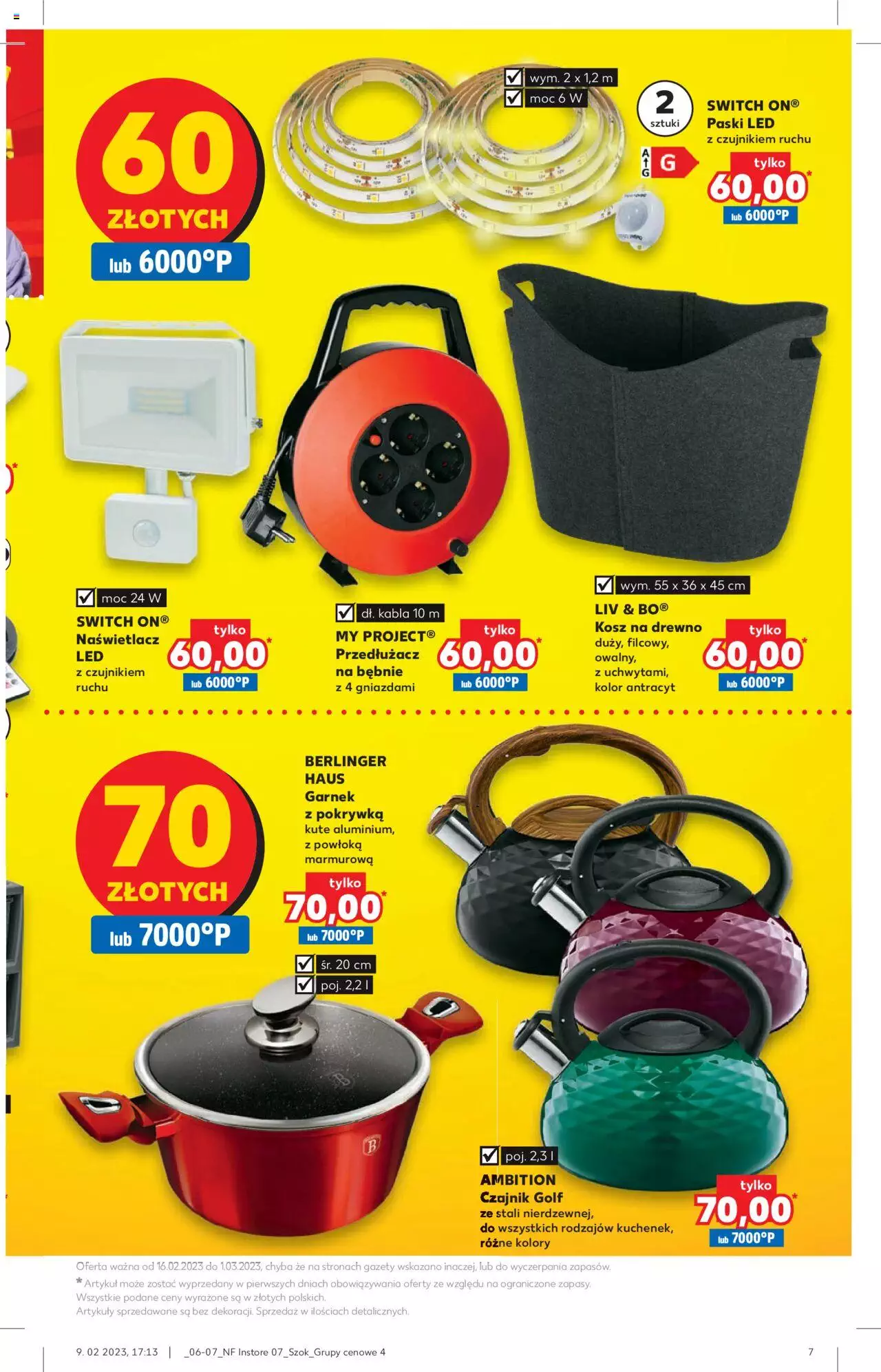 KAUFLAND gazetka Oszczędności szok! ważna od 16.02.2023 do 01.03.2023 strona 7