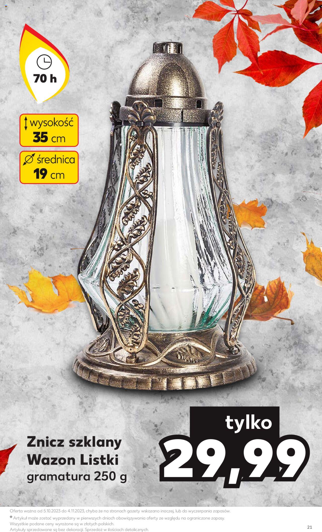 KAUFLAND gazetka Pamięć Nie Zgaśnie ważna od 05.10.2023 do 04.11.2023 strona 20