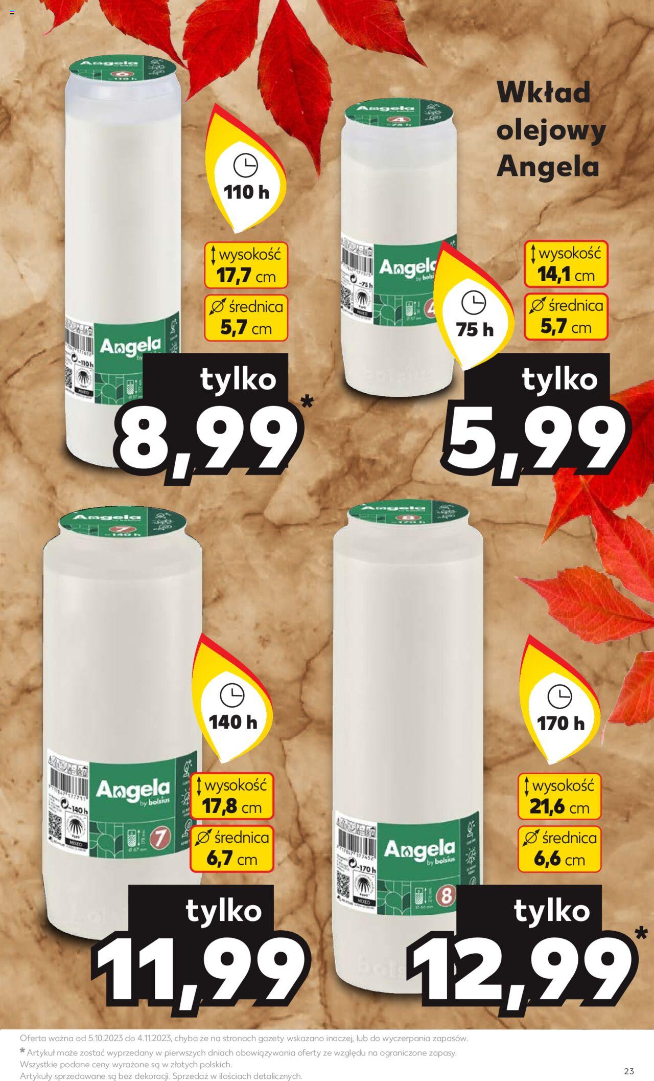 KAUFLAND gazetka Pamięć Nie Zgaśnie ważna od 05.10.2023 do 04.11.2023 strona 22
