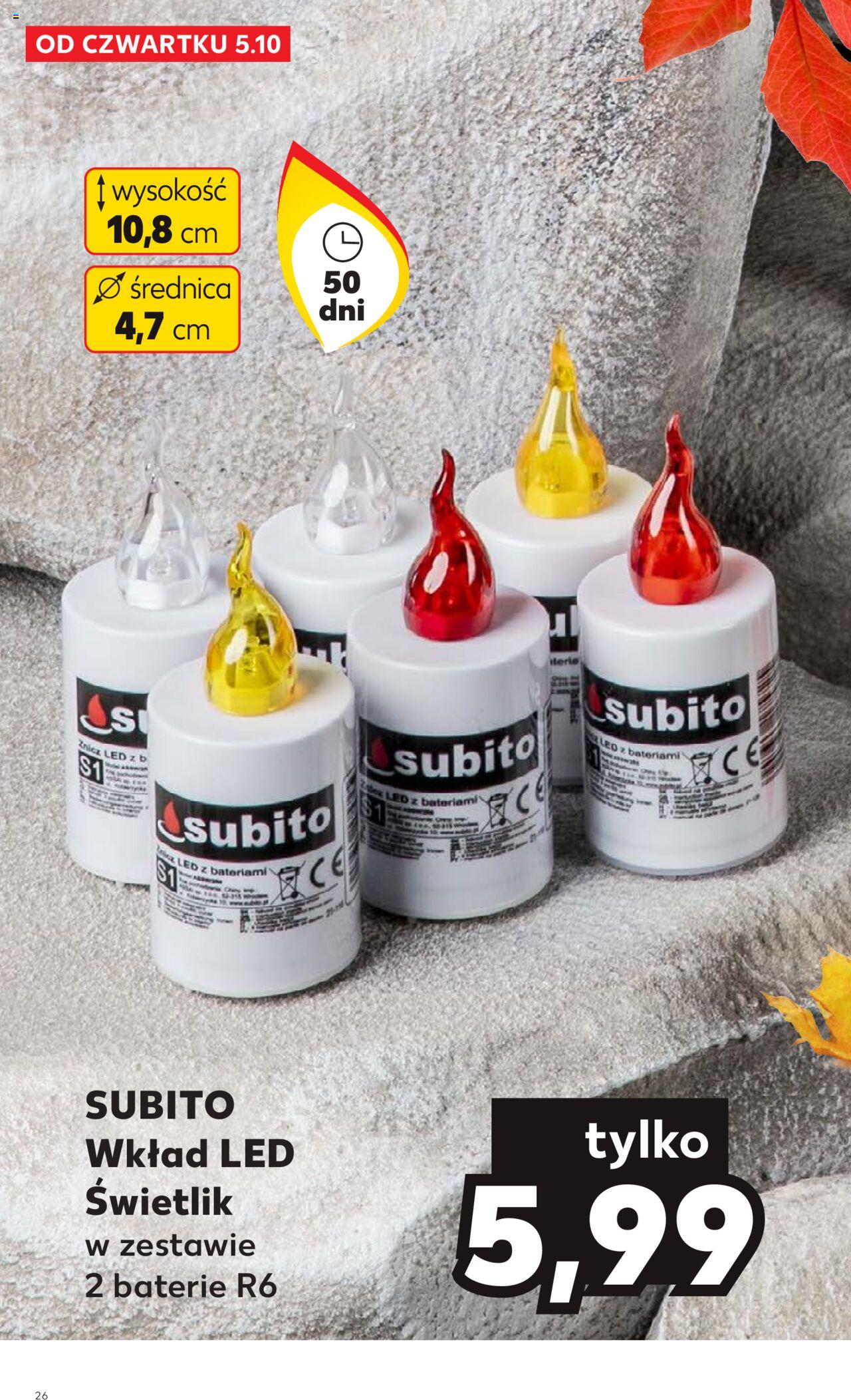 KAUFLAND gazetka Pamięć Nie Zgaśnie ważna od 05.10.2023 do 04.11.2023 strona 25