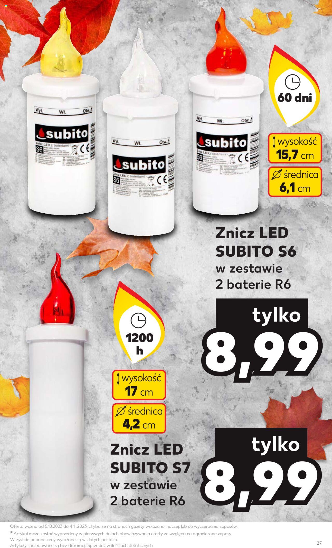 KAUFLAND gazetka Pamięć Nie Zgaśnie ważna od 05.10.2023 do 04.11.2023 strona 26