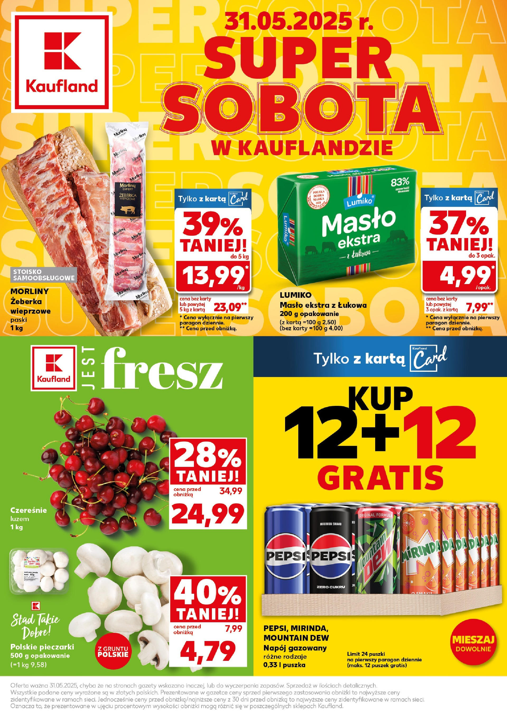KAUFLAND gazetka promocyjna ważna  od 31.05.2025 do 31.05.2025 strona 1