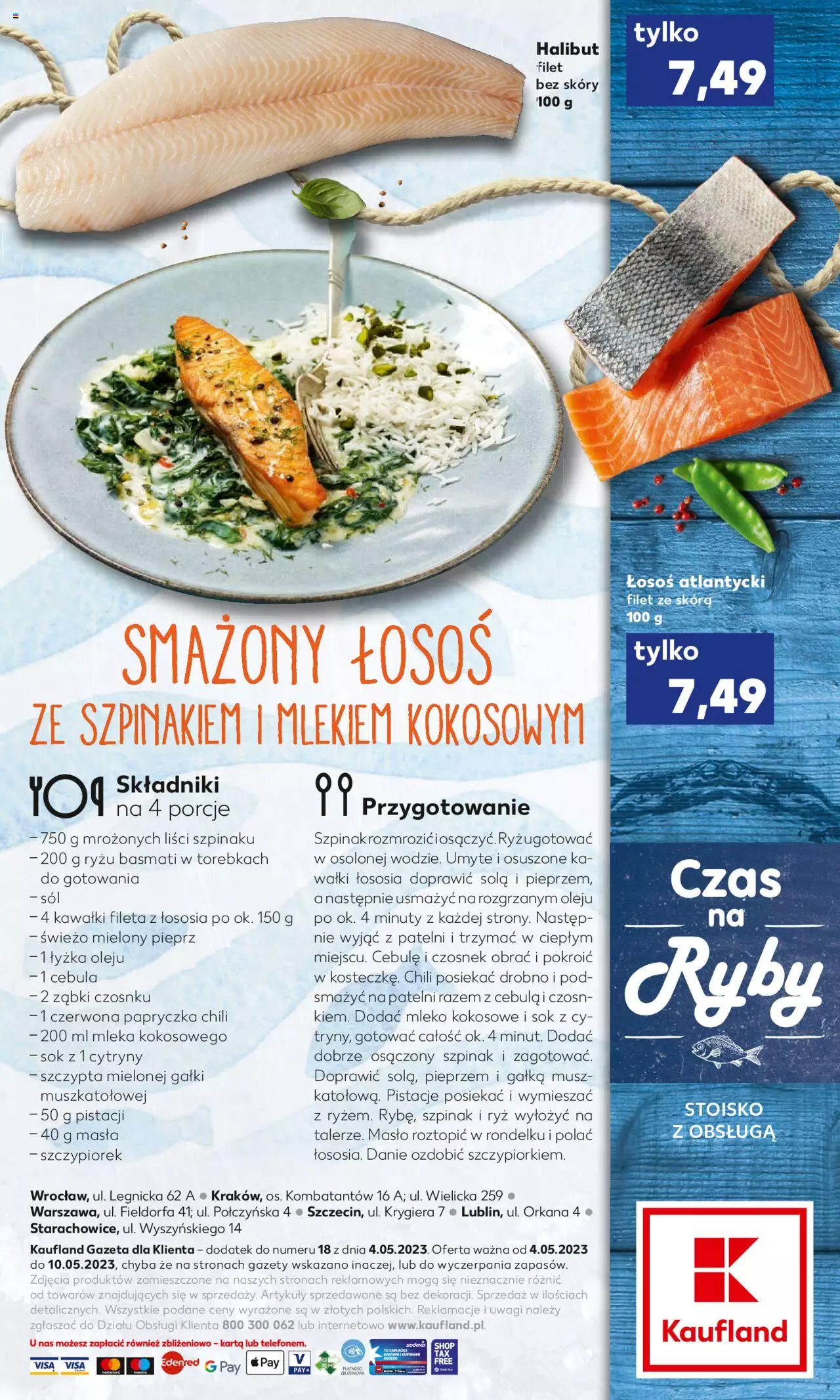 KAUFLAND gazetka Ryby ważna od 04.05.2023 do 10.05.2023 strona 2