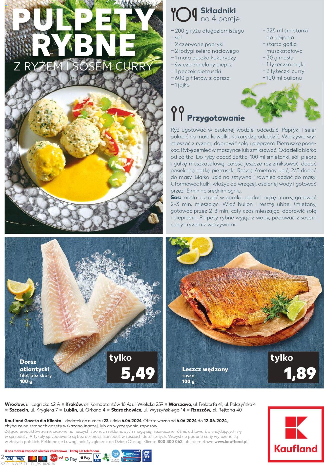 KAUFLAND gazetka Ryby ważna od 06.06.2024 do 12.06.2024 strona 2
