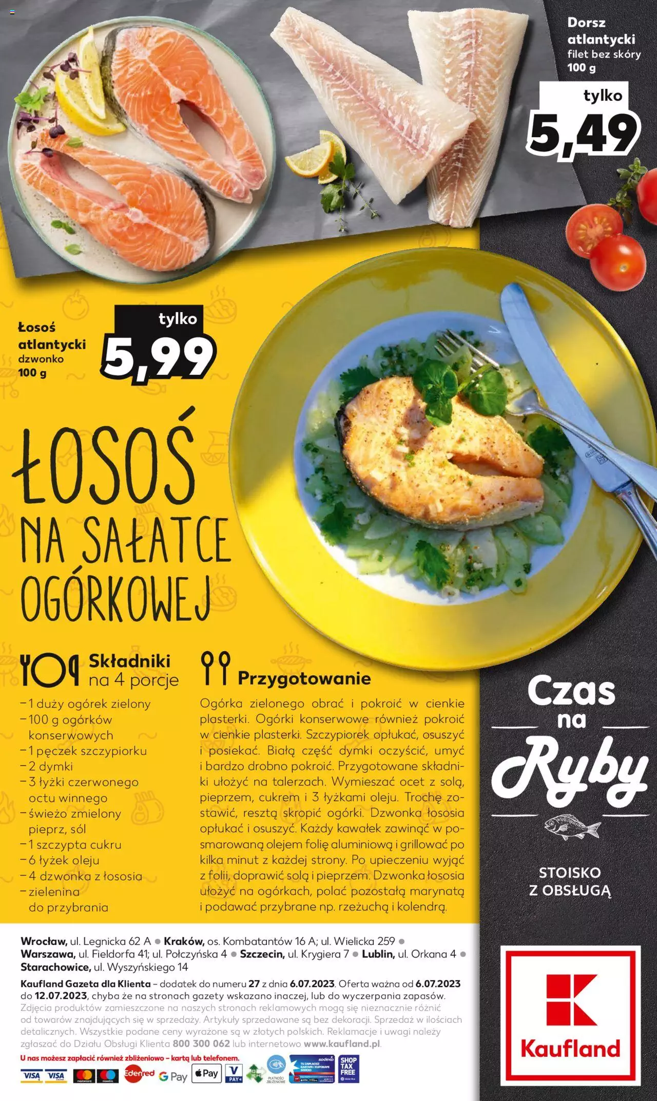 KAUFLAND gazetka Ryby ważna od 06.07.2023 do 12.07.2023 strona 2
